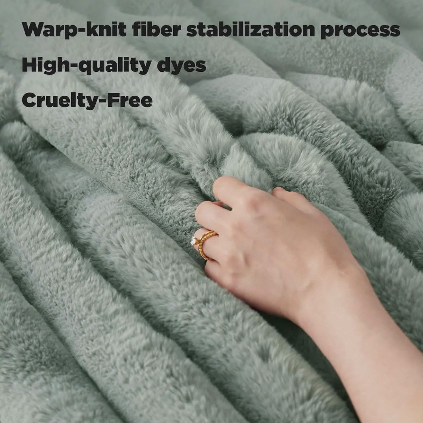 Plush Stripe Blanket