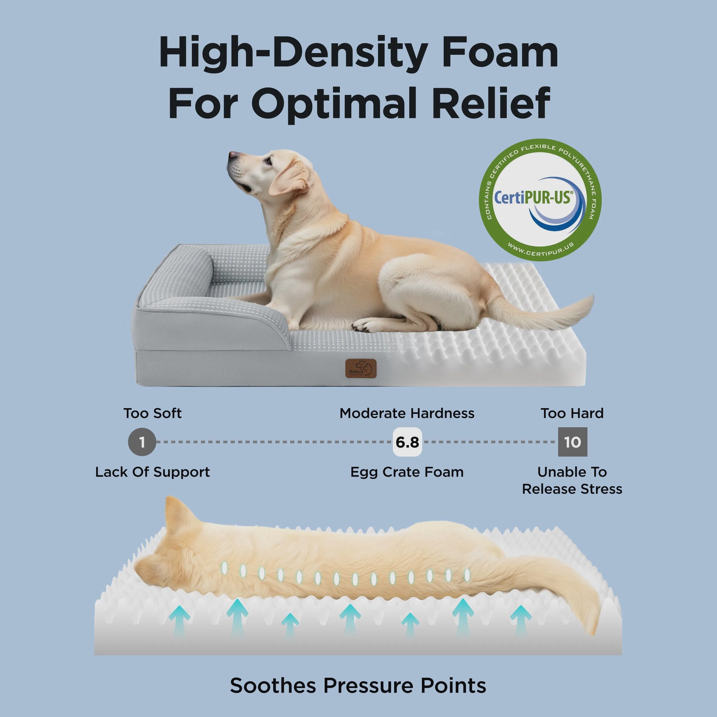 Orthopedic Cooling Pet Sofa