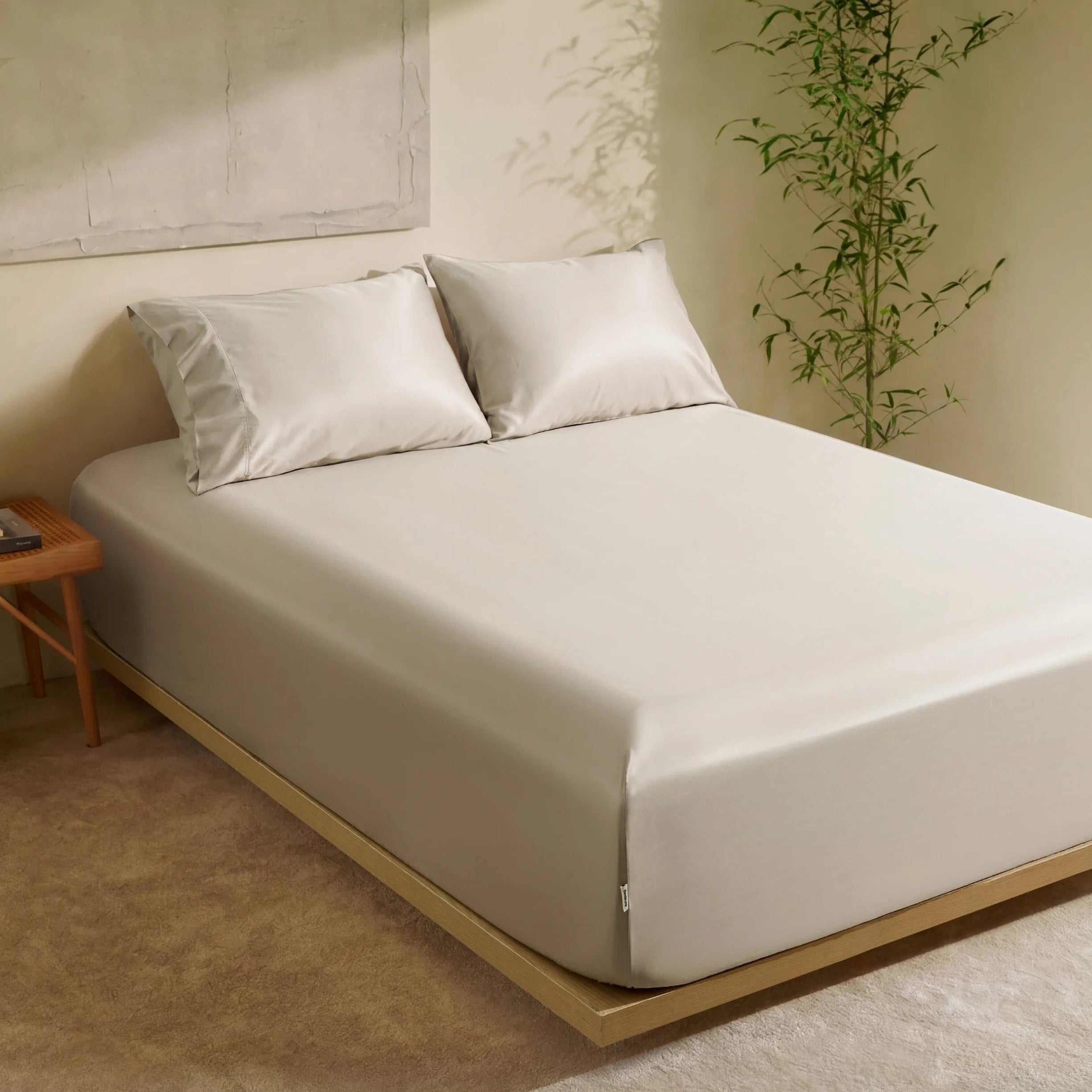 PureWoven™ Organic Bamboo Viscose Fitted Sheet Set