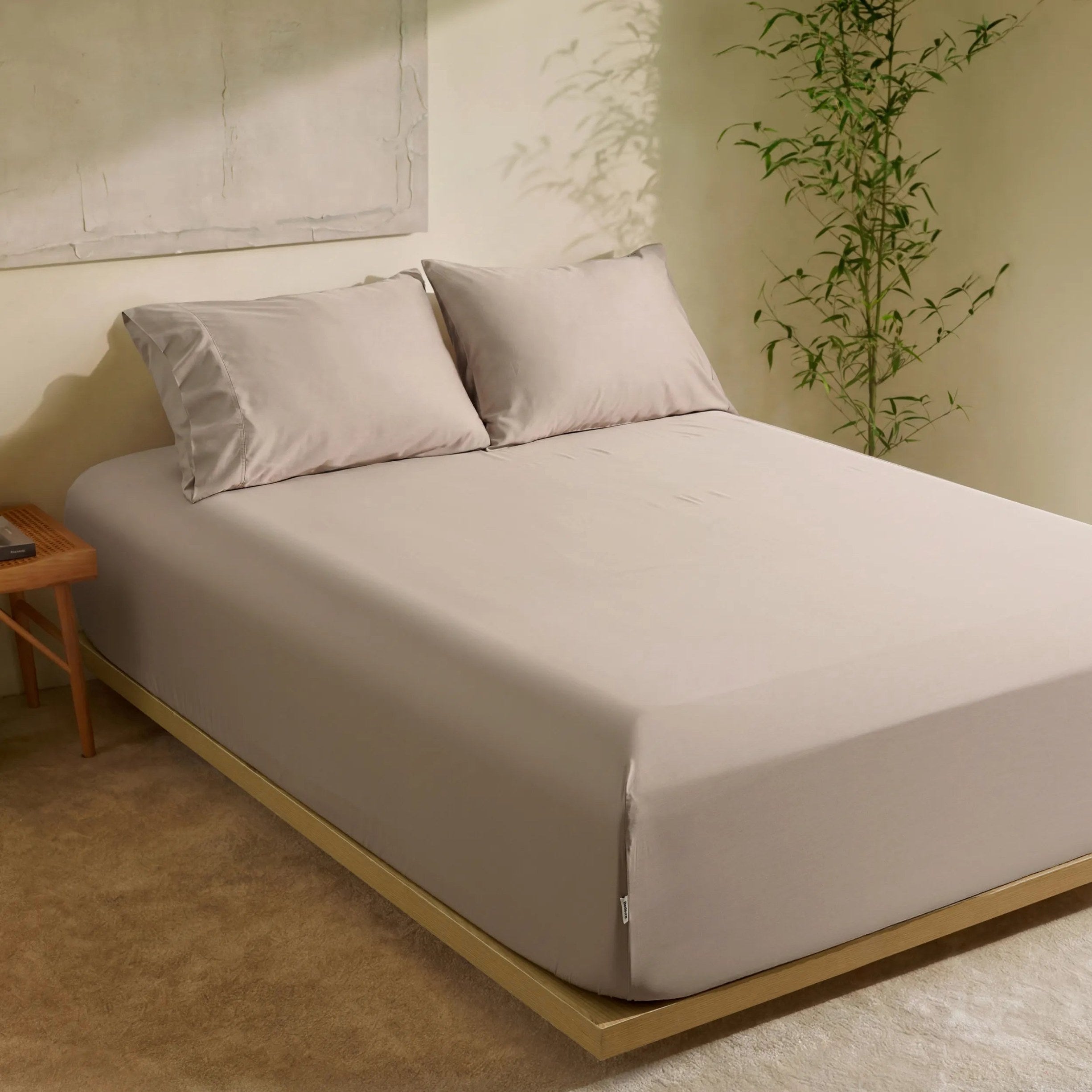 PureWoven™ Organic Bamboo Viscose Fitted Sheet Set