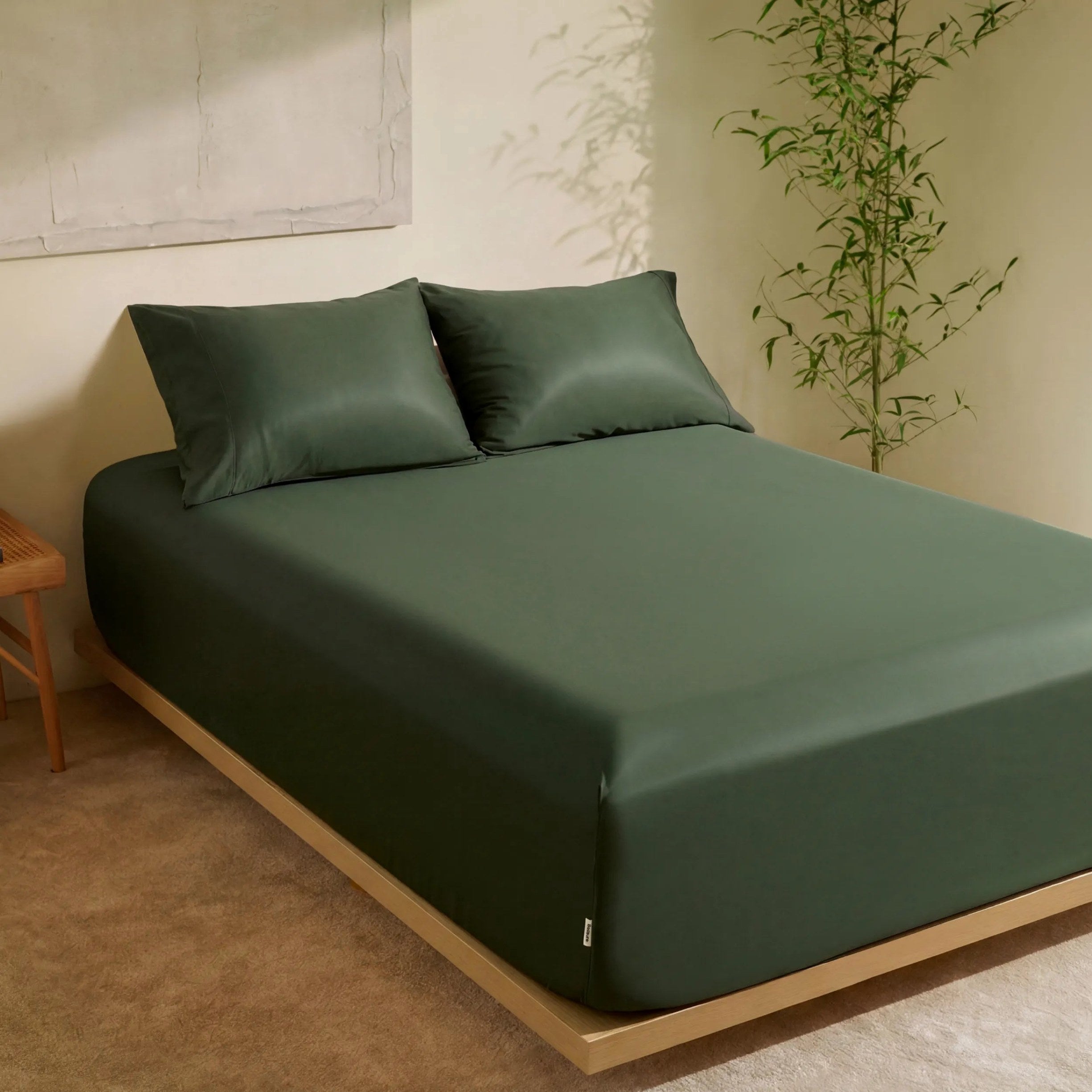 PureWoven™ Organic Bamboo Viscose Fitted Sheet Set