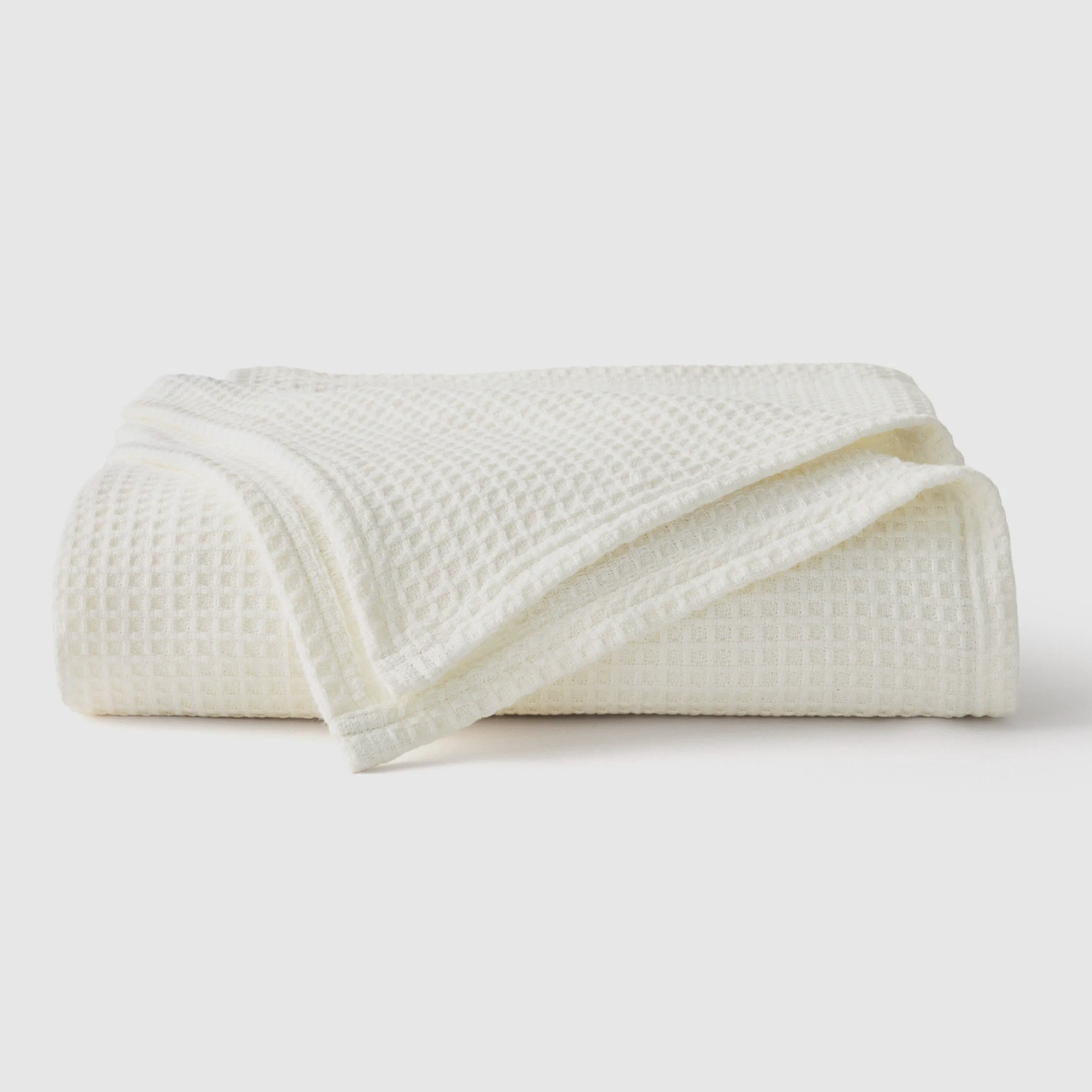Pure Cotton Basket Weave Blanket