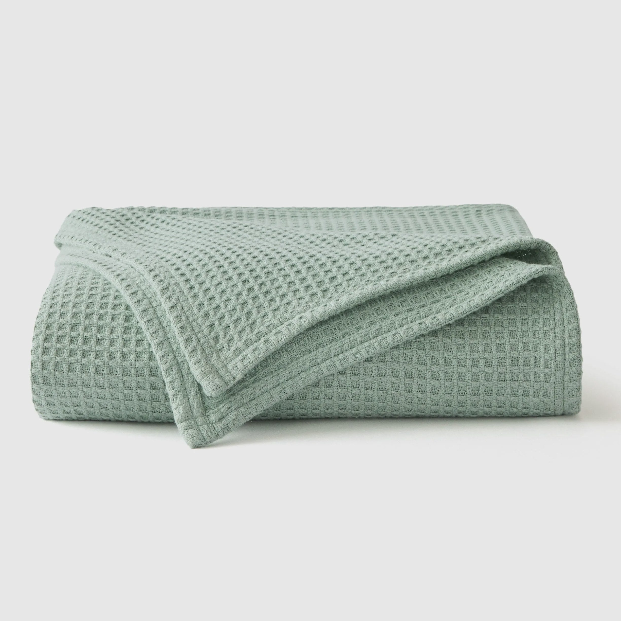 Pure Cotton Basket Weave Blanket