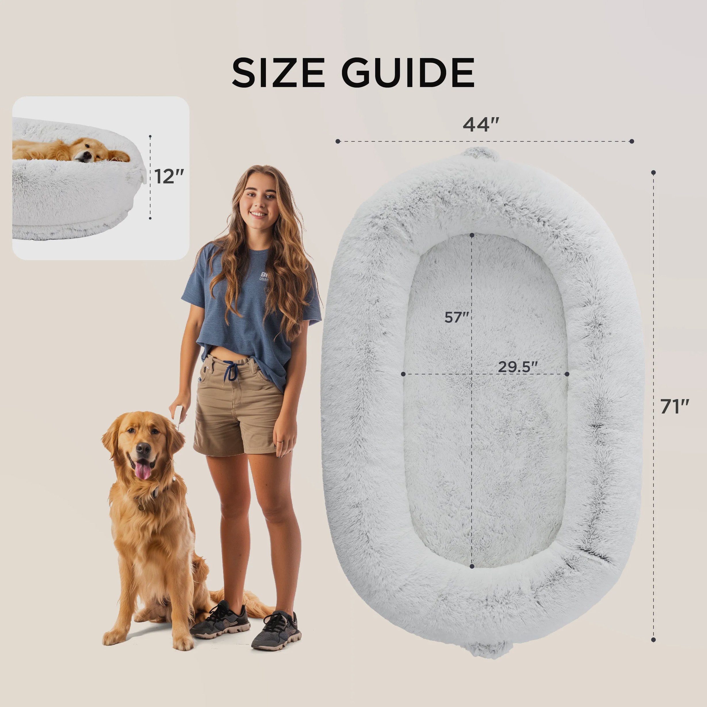 Human-Style Dog Bed