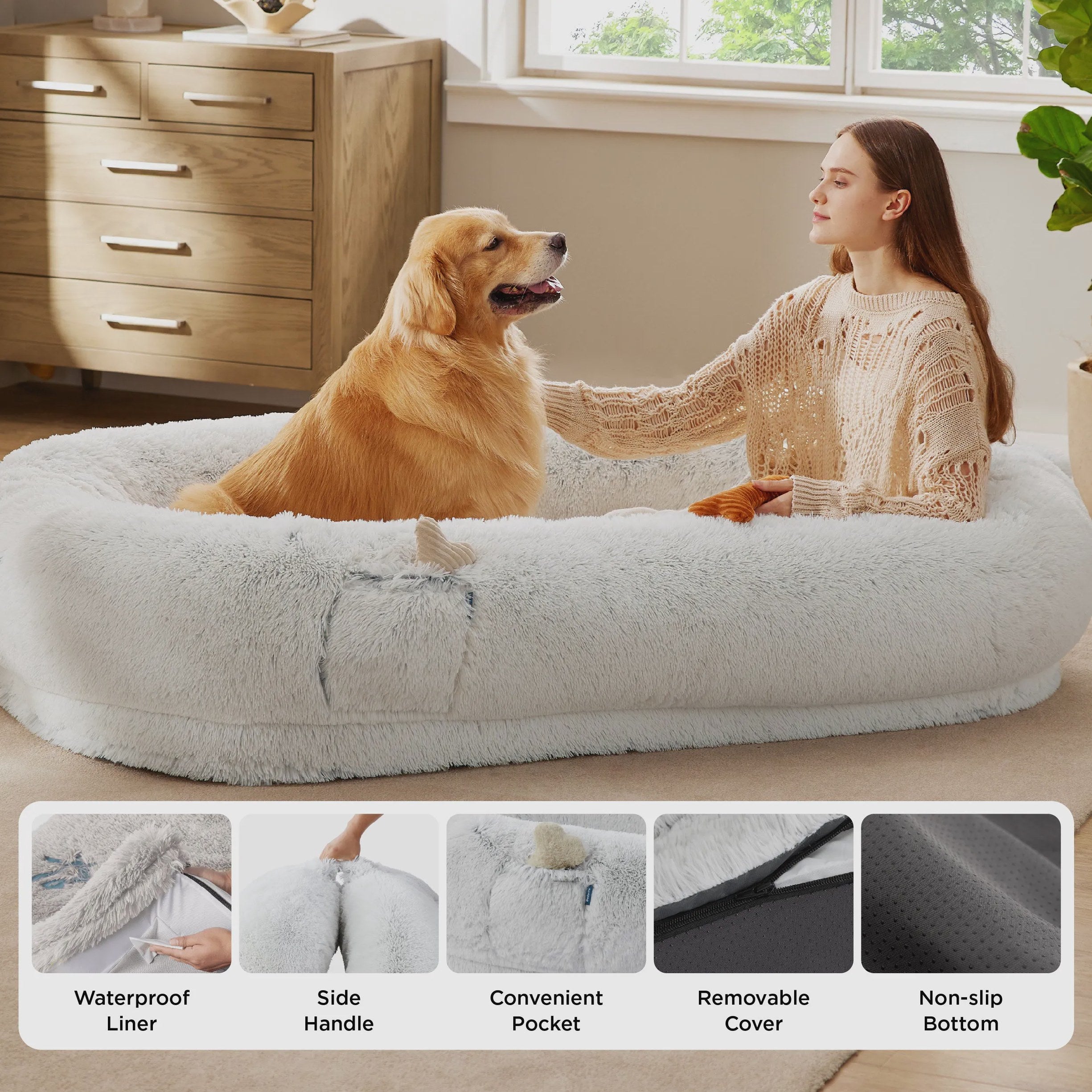 Human-Style Dog Bed