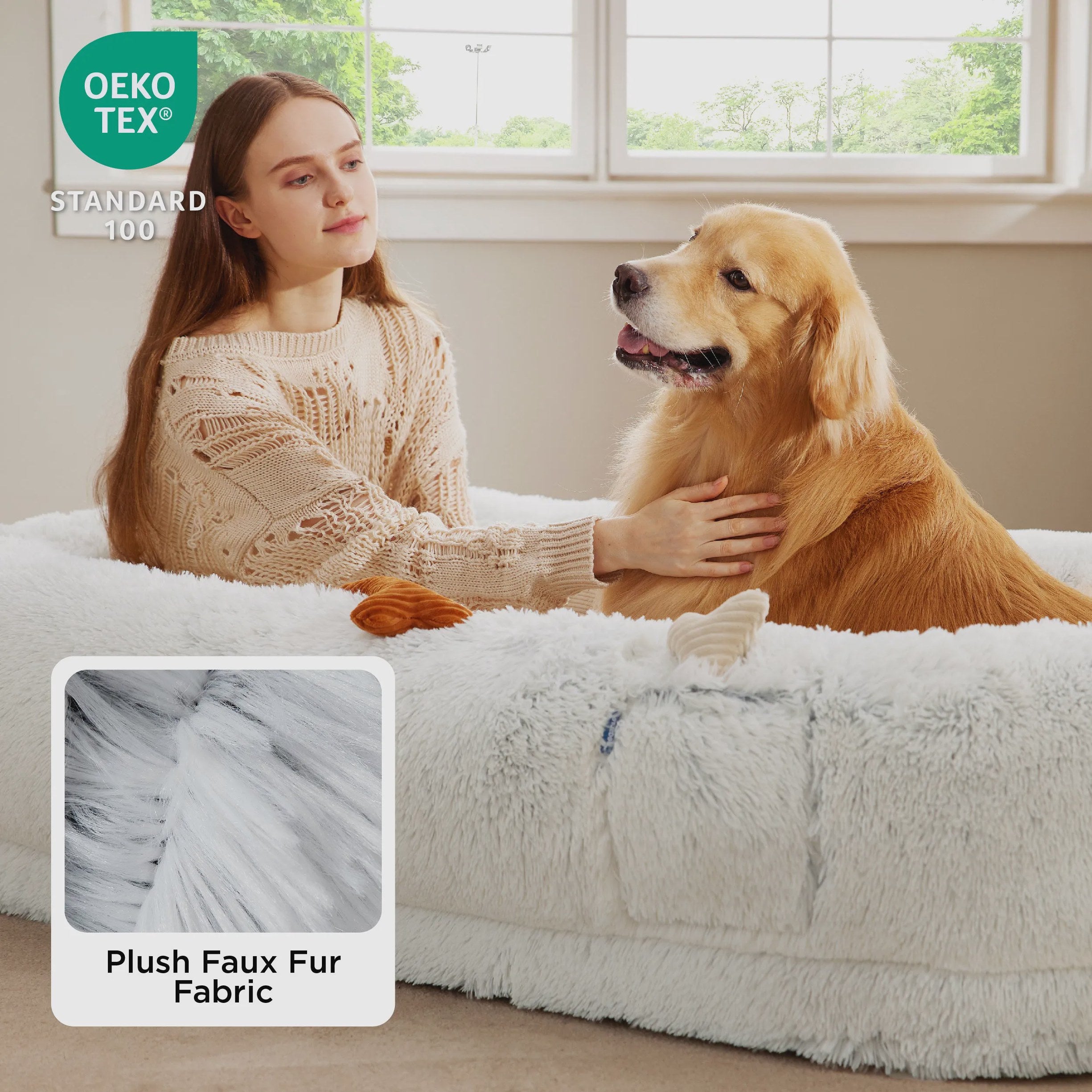 Human-Style Dog Bed