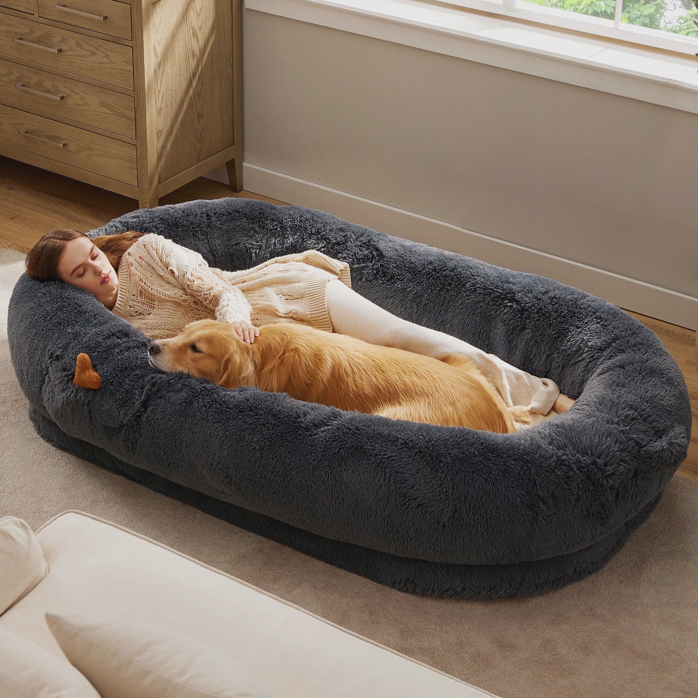 Human-Style Dog Bed