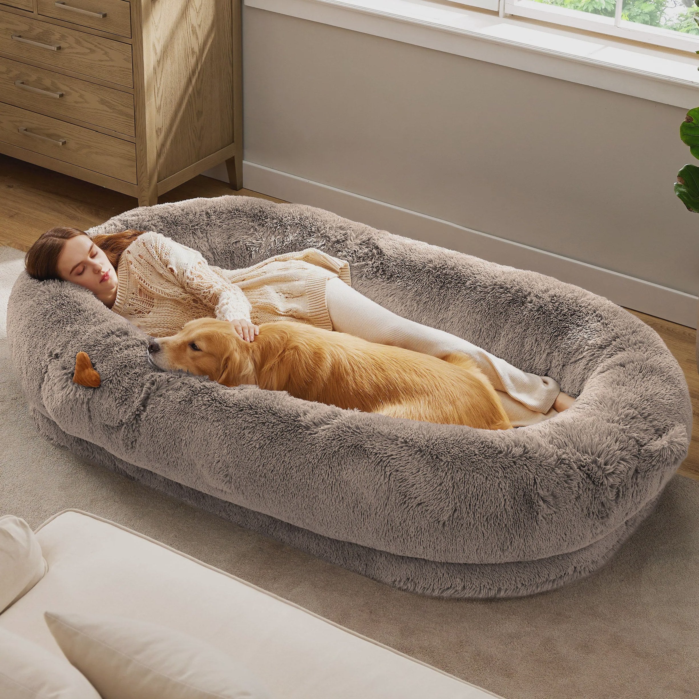 Human-Style Dog Bed