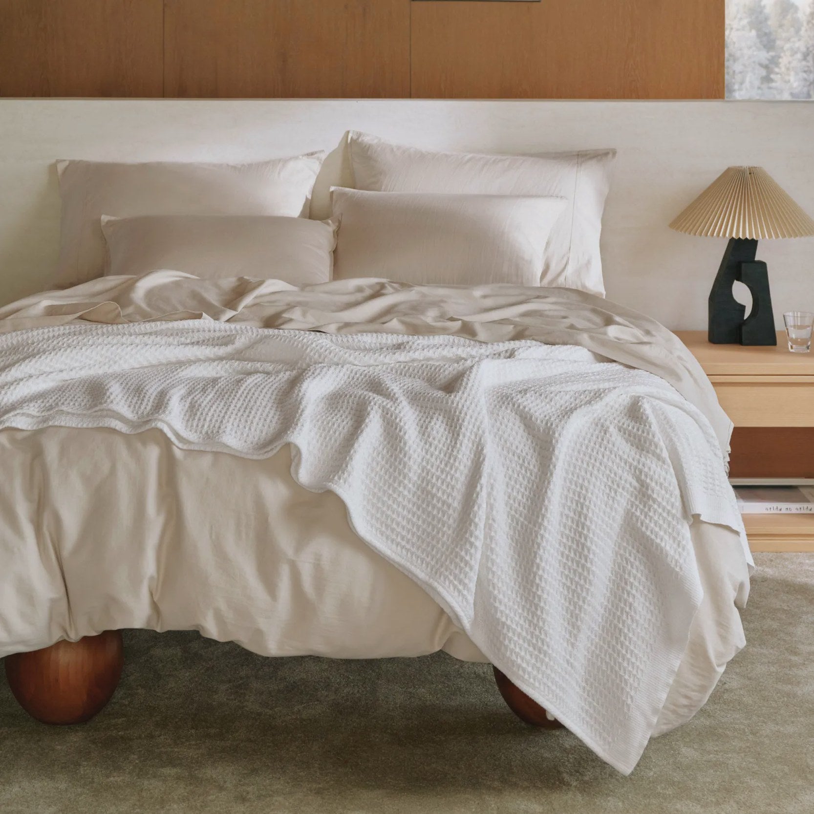 Organic Cotton Waffle Serenity Bundle