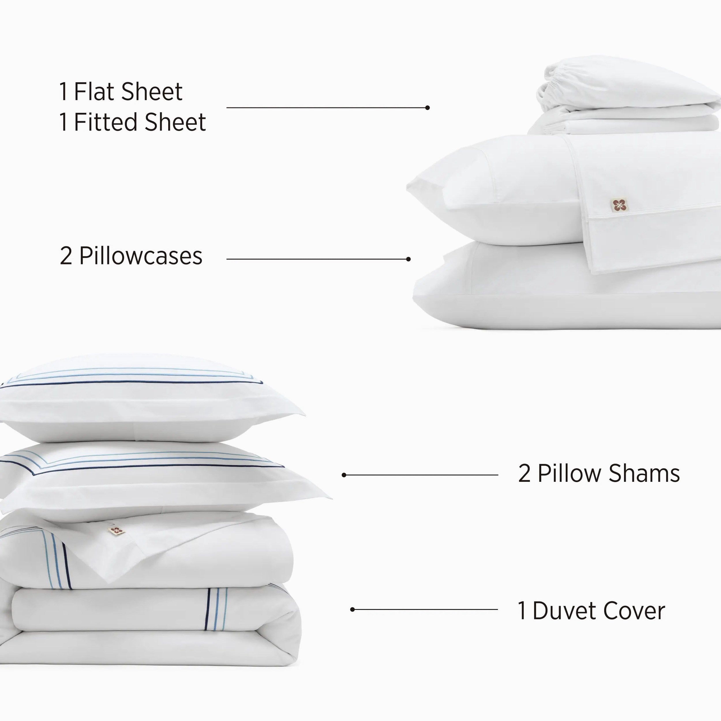 Egyptian Cotton Hotel Collection Bundle