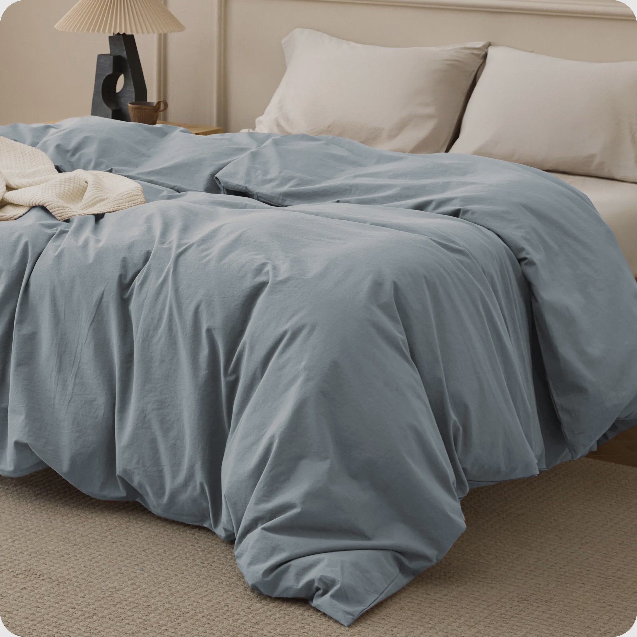 Washed Cotton Duvet Cover