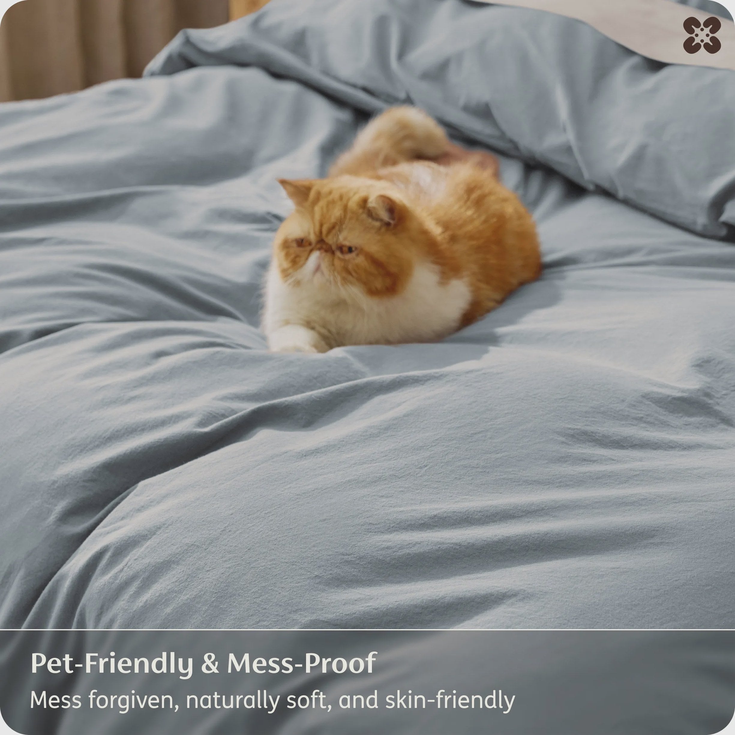 Washed Cotton Duvet Cover
