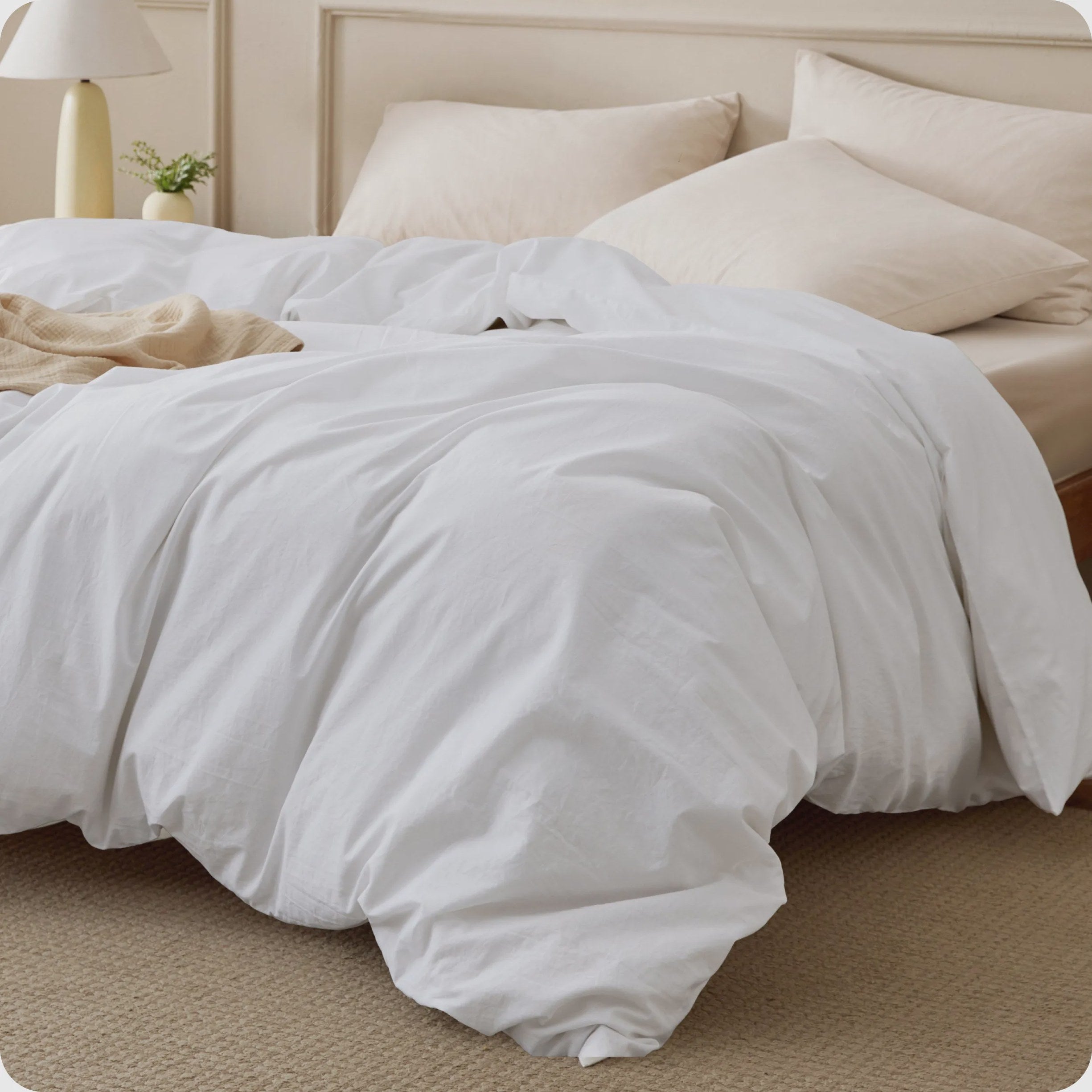 Washed Cotton Duvet Cover
