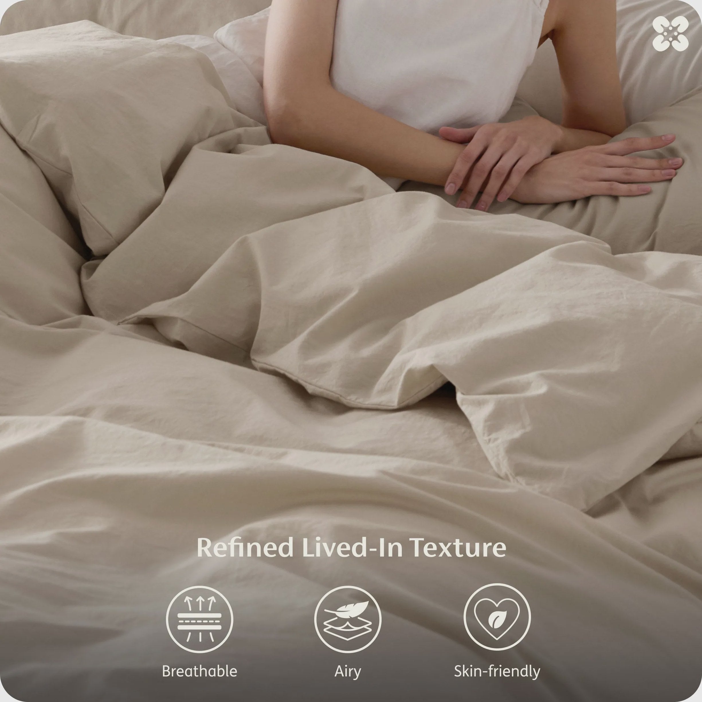 Washed Cotton Duvet Cover