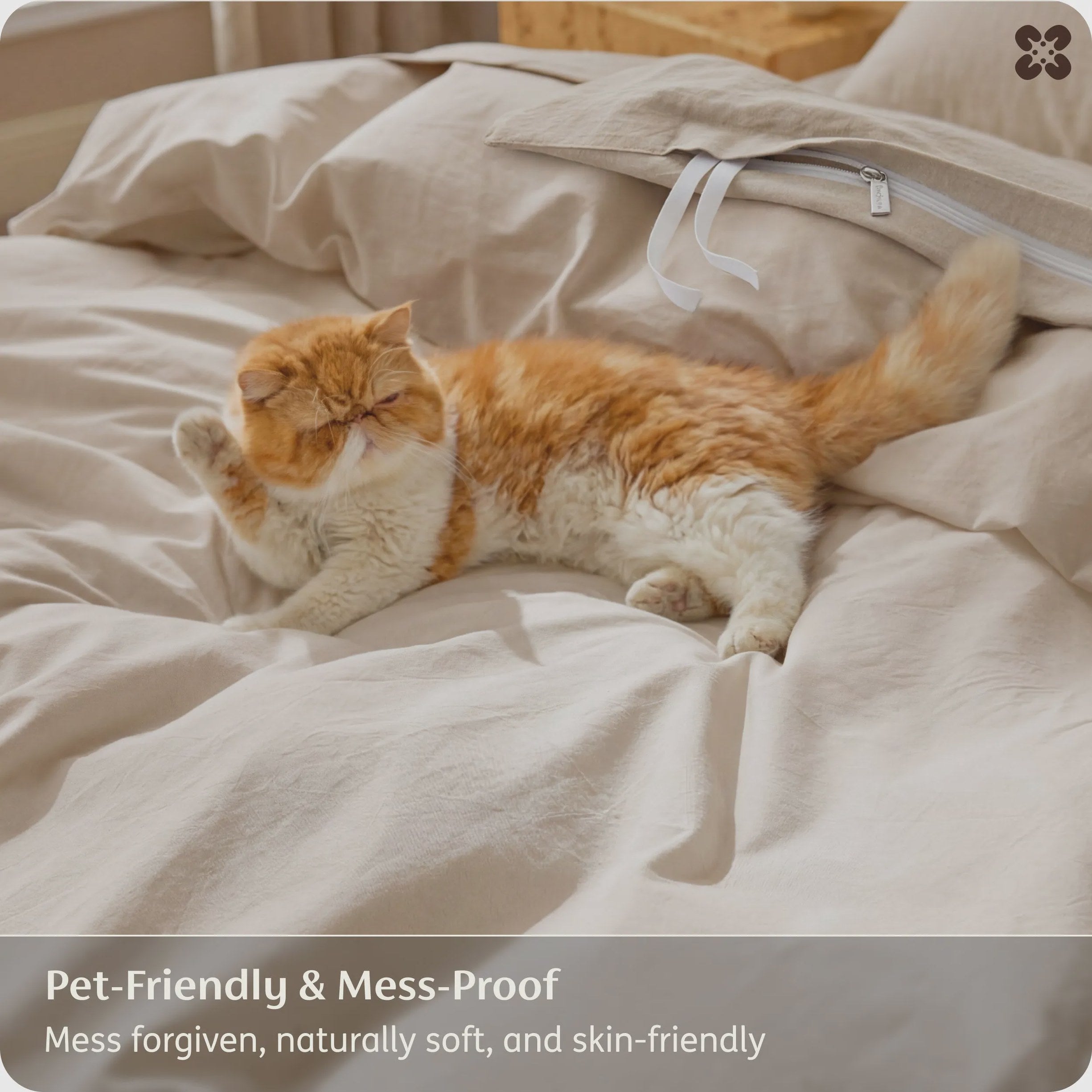 Washed Cotton Duvet Cover