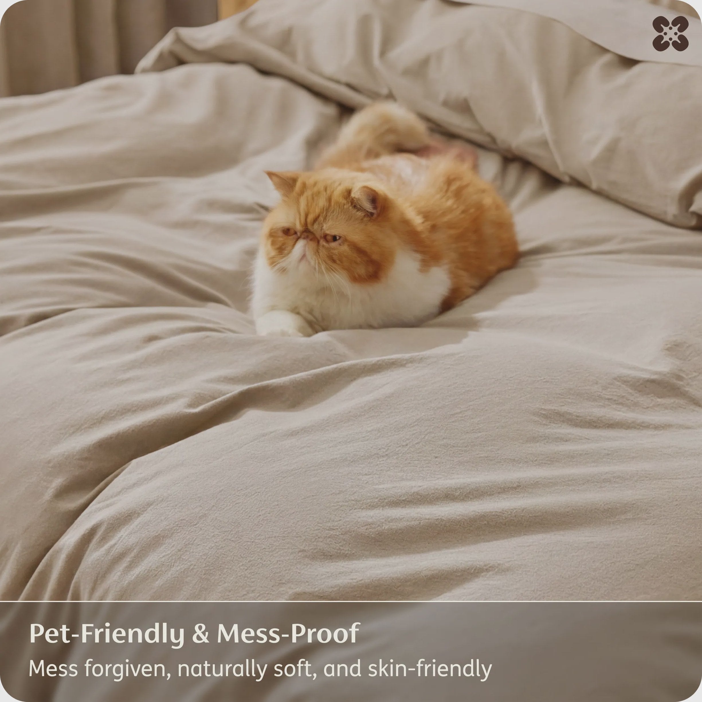Washed Cotton Duvet Cover