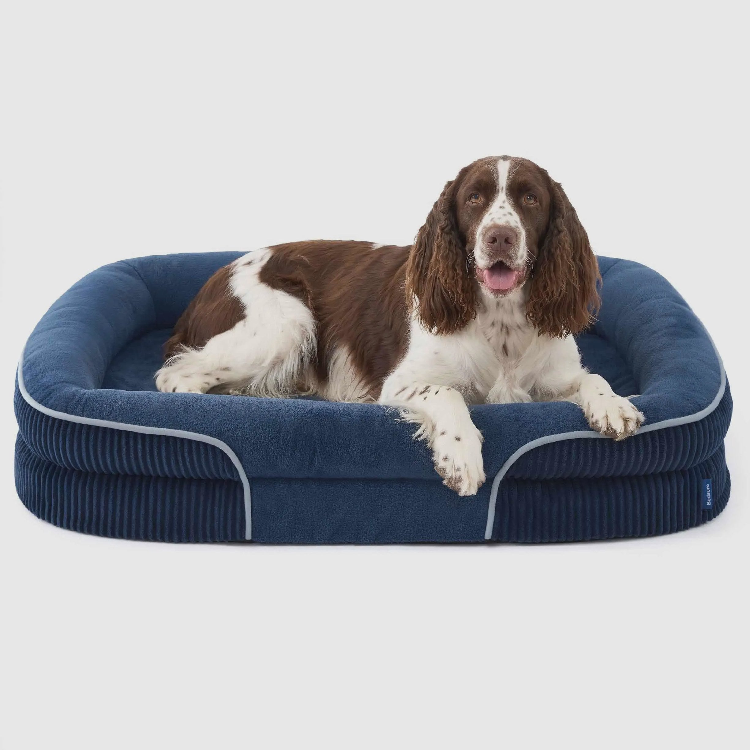 Oval Bolster Dog Bed