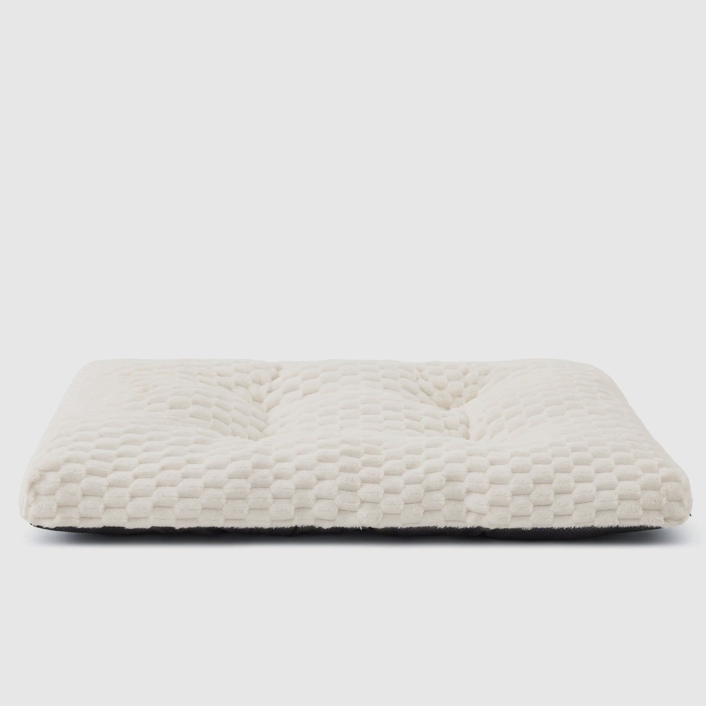 Plush Bubble Fleece Dog Bed