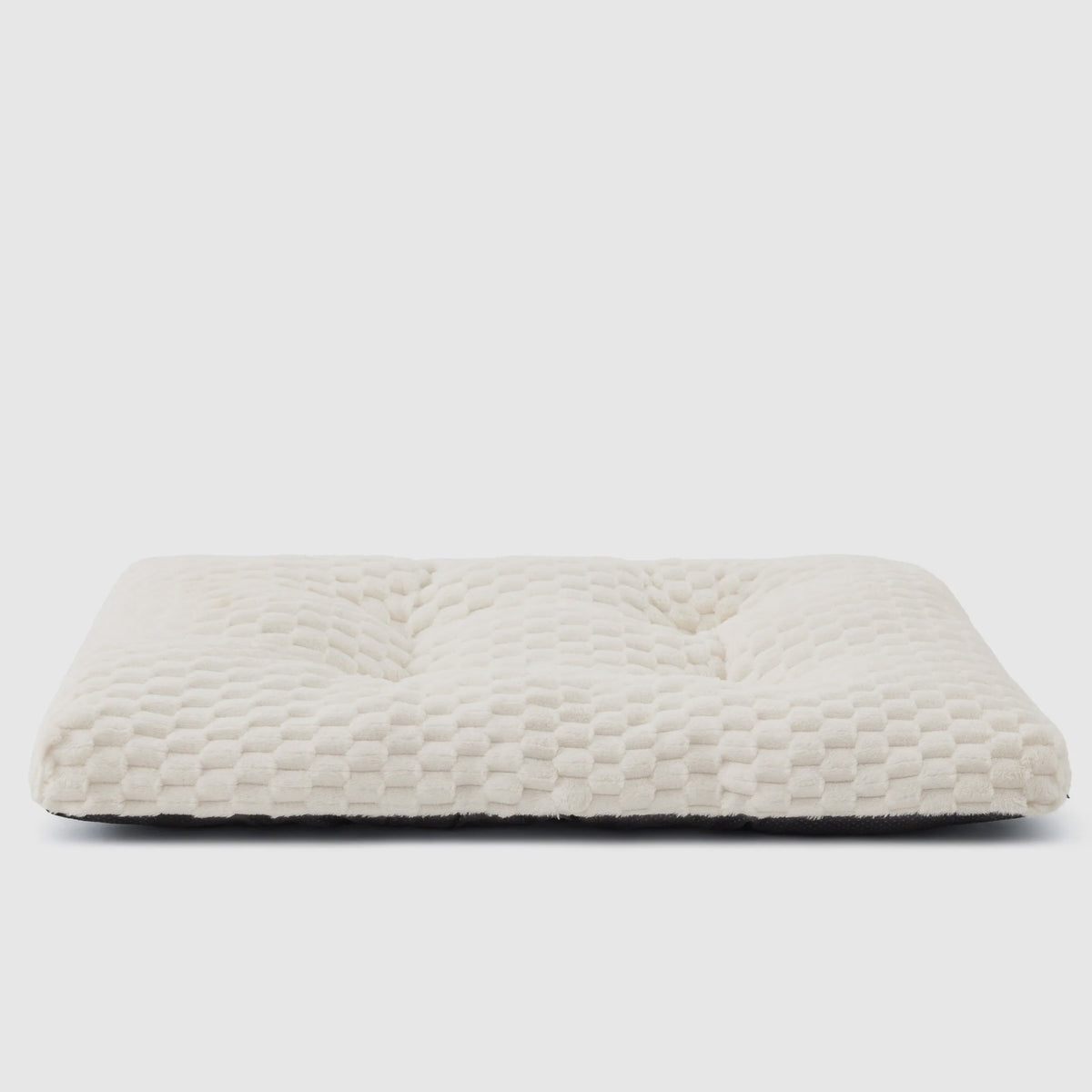 Plush Bubble Fleece Dog Bed