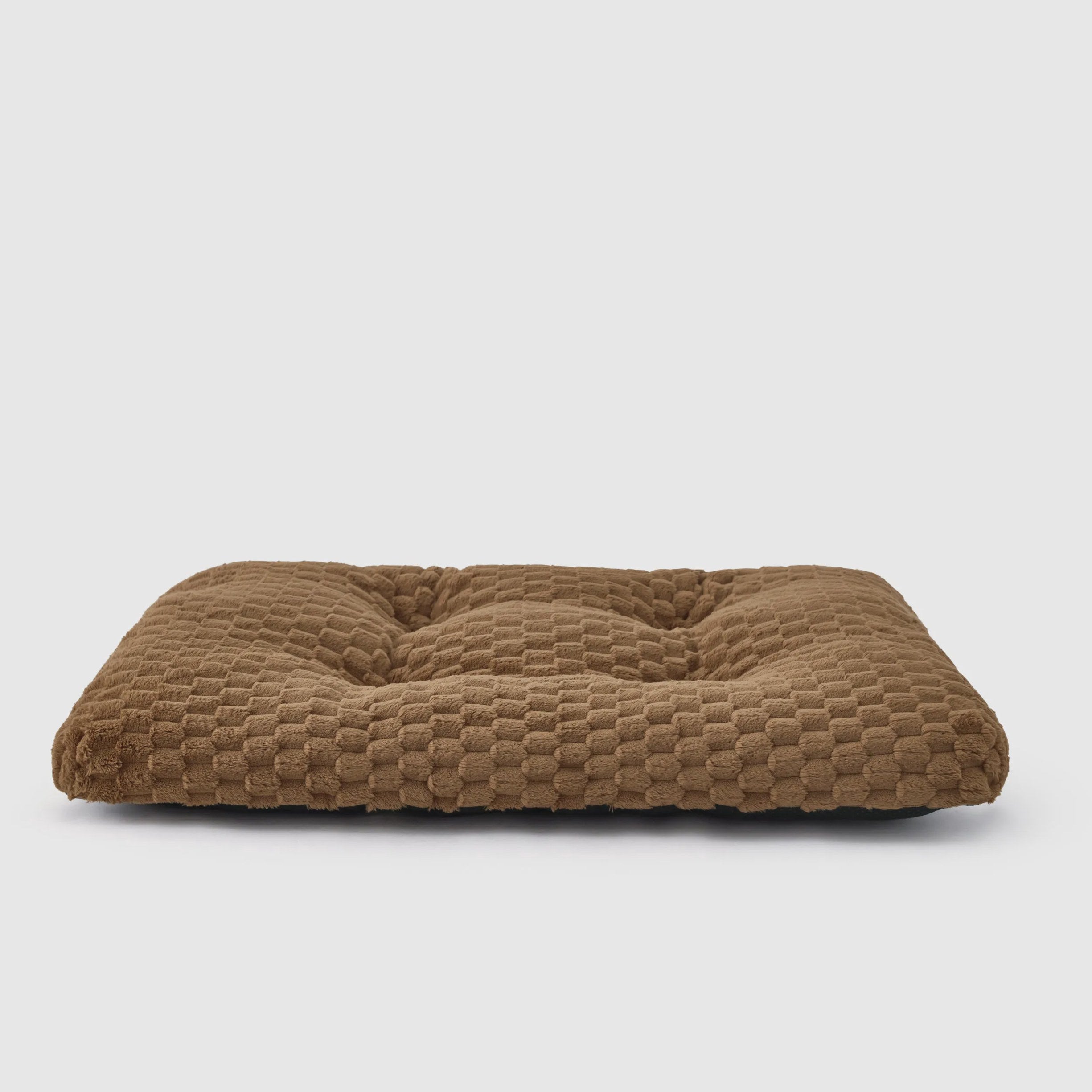 Plush Bubble Fleece Dog Bed