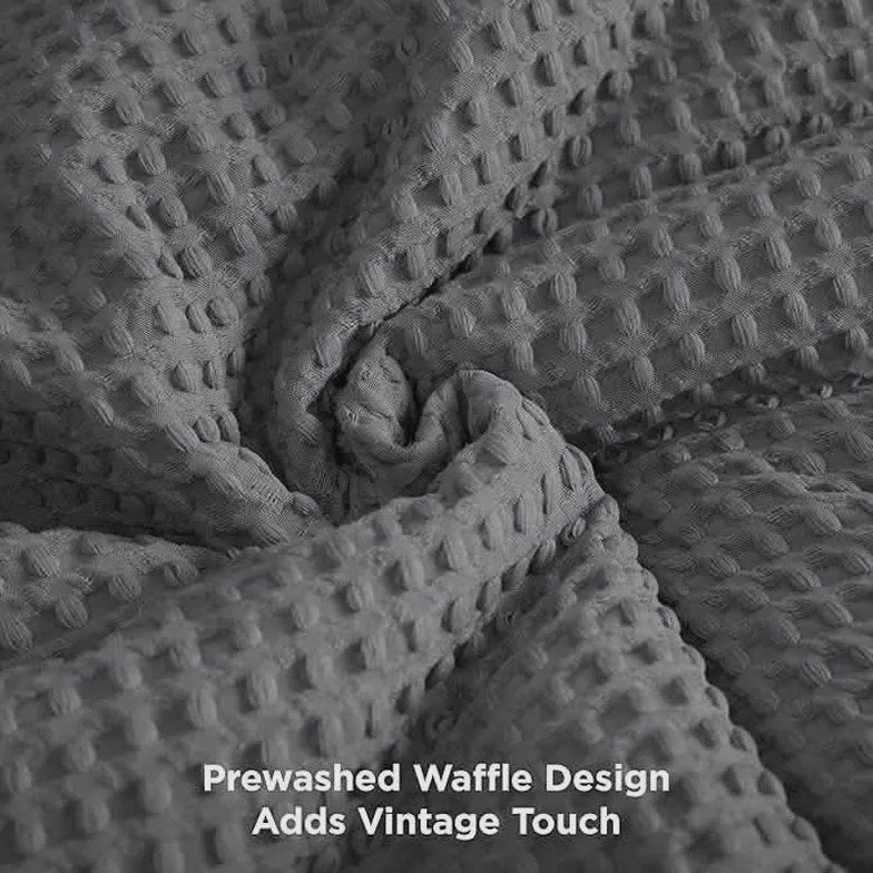 Classic Waffle Weave Comforter Set