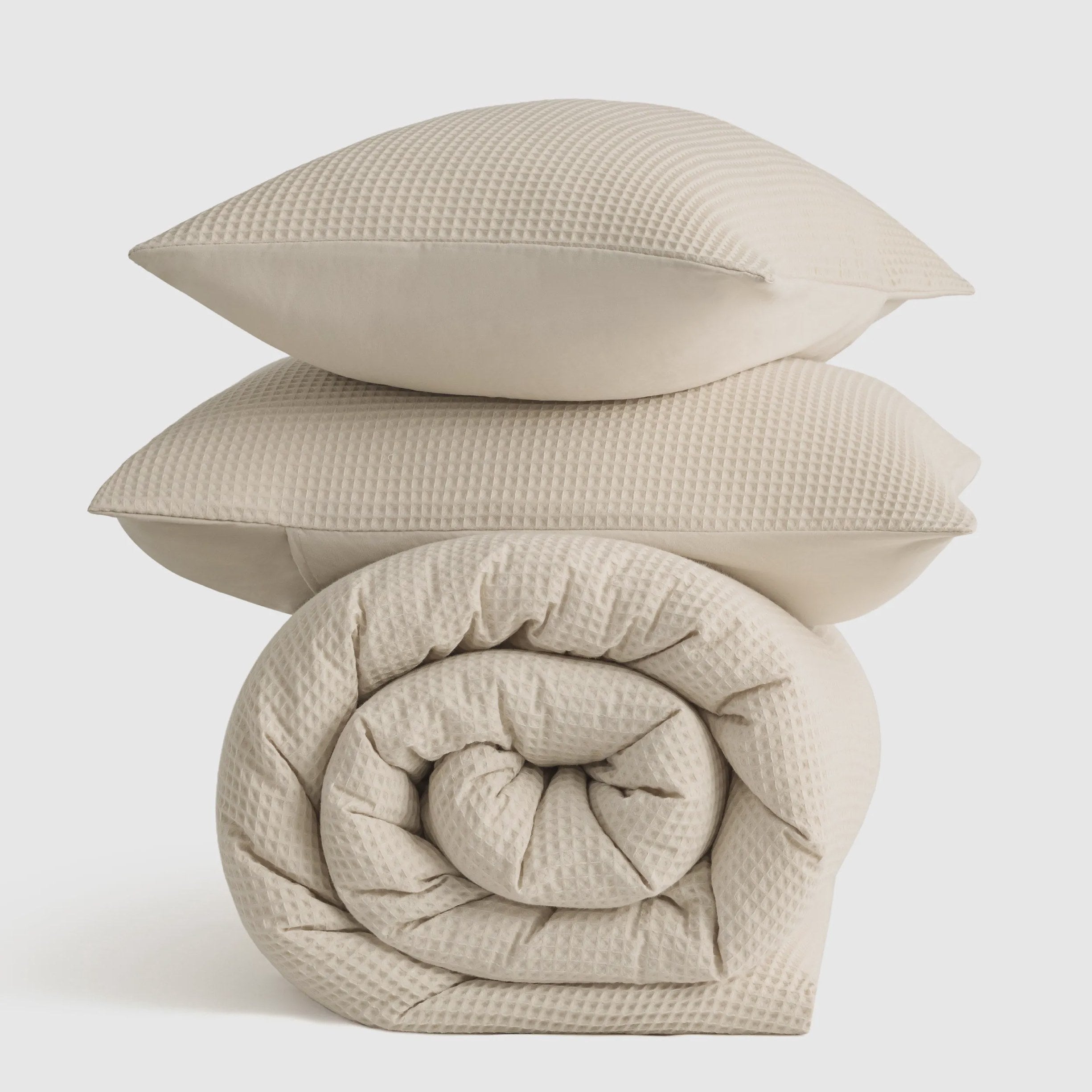 Classic Waffle Comforter Set