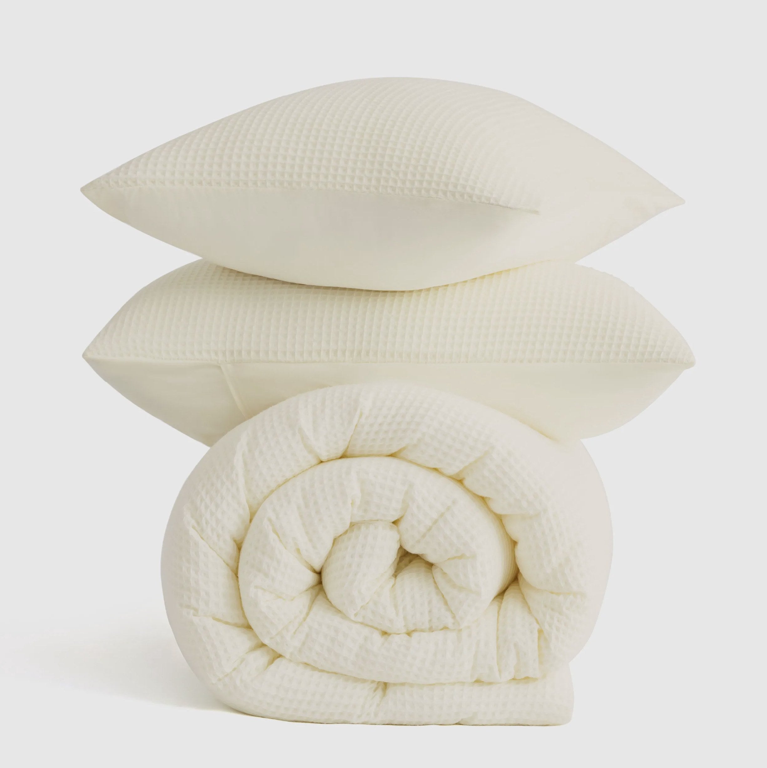 Classic Waffle Comforter Set