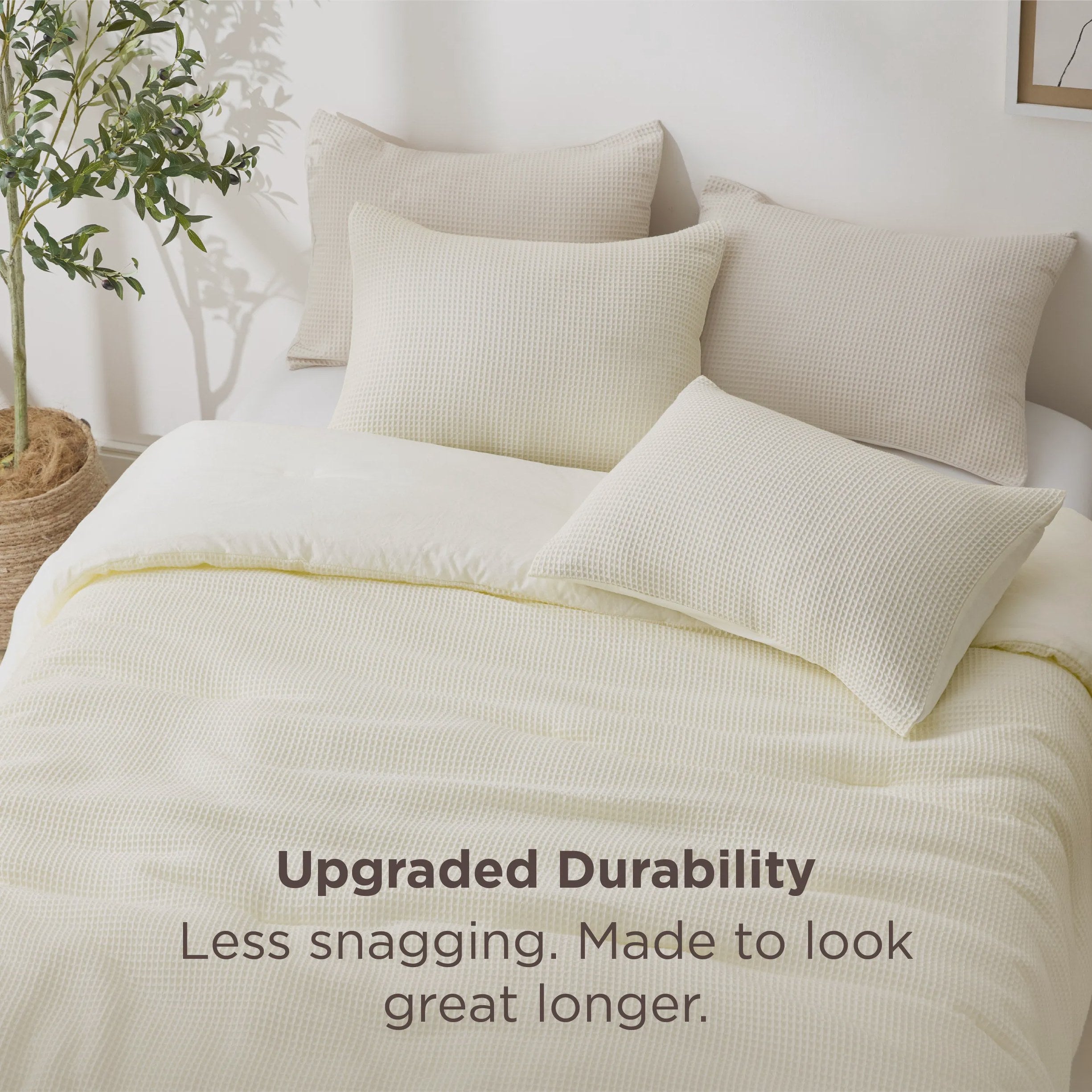 Classic Waffle Comforter Set