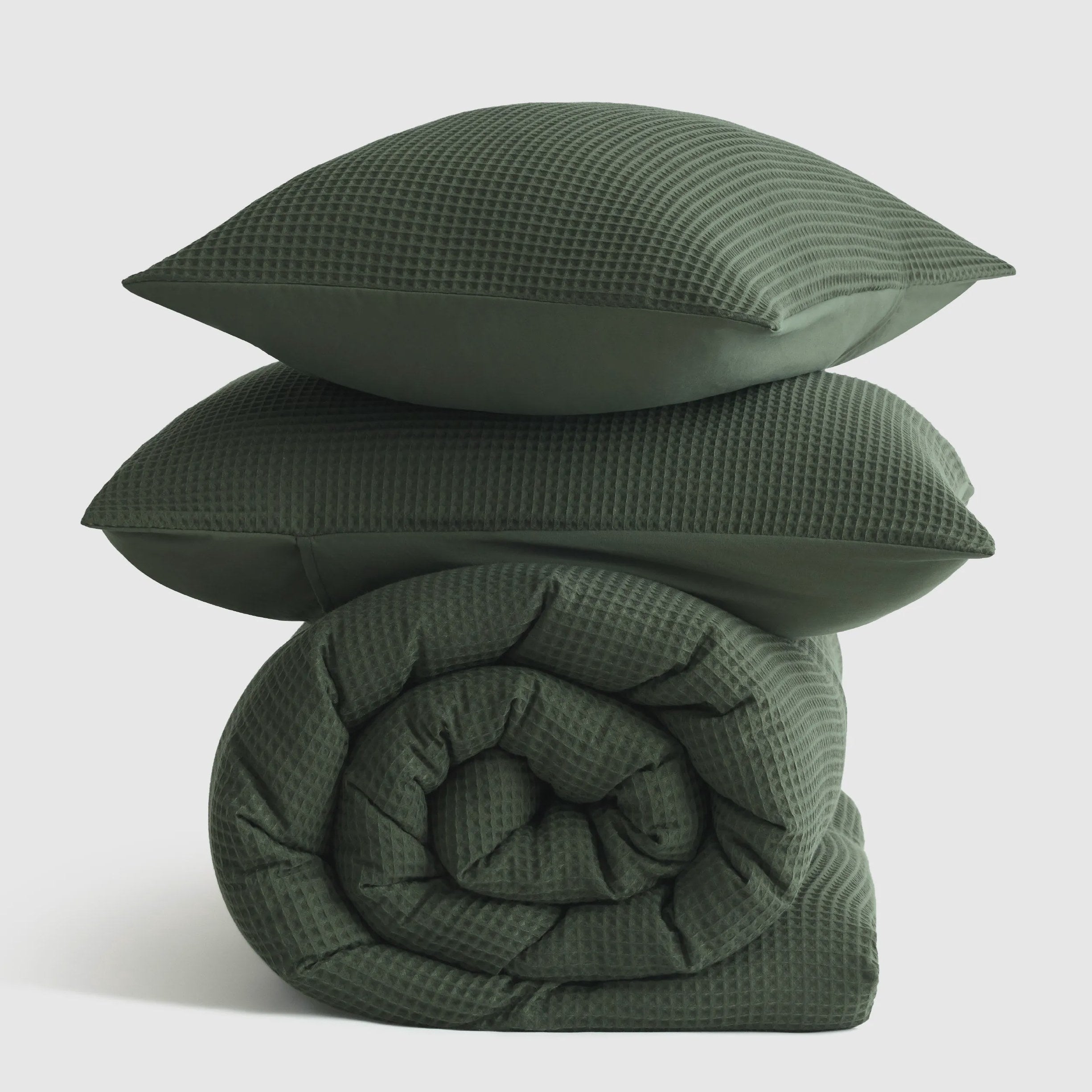 Classic Waffle Comforter Set