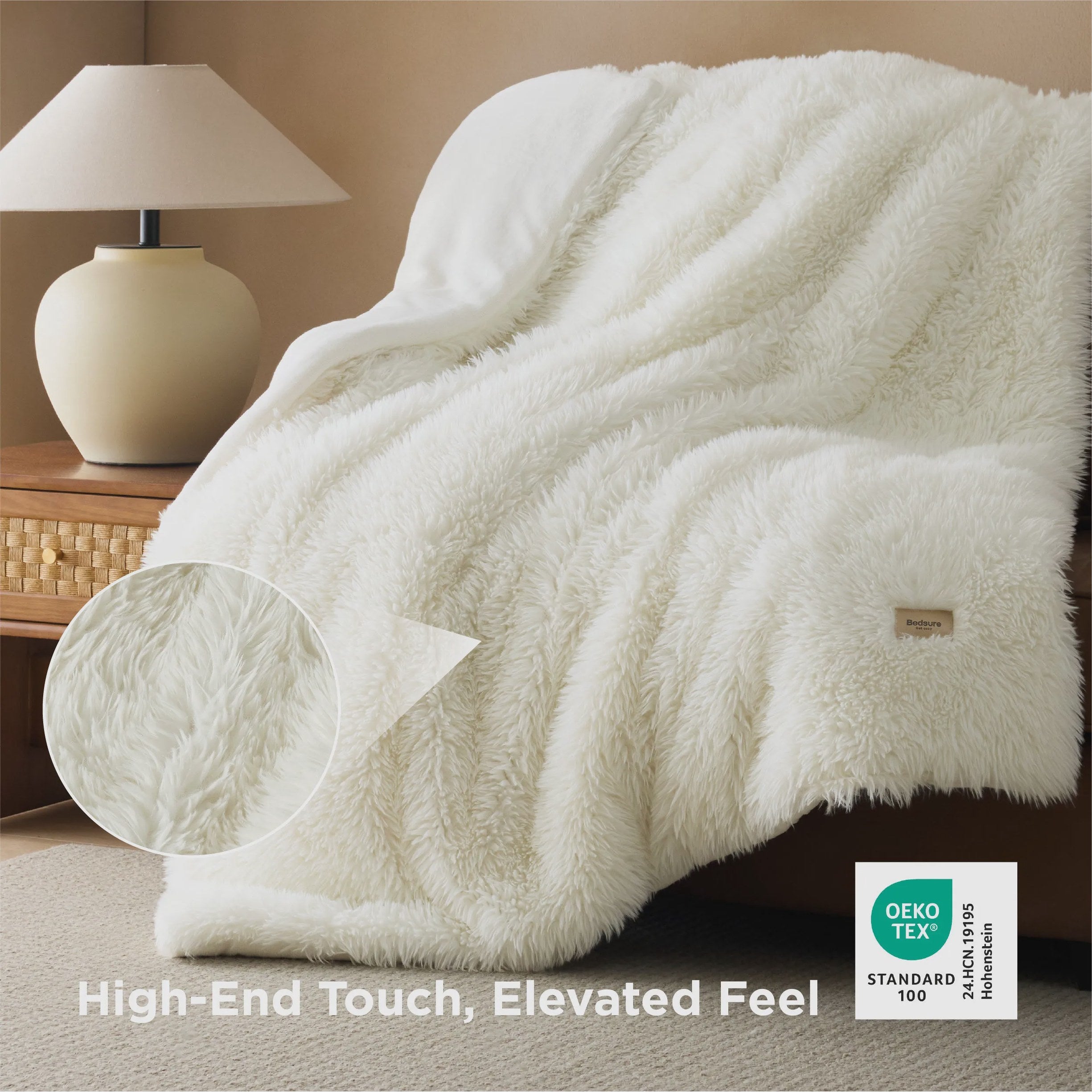 Luxurious Faux Fur Throw Blanket