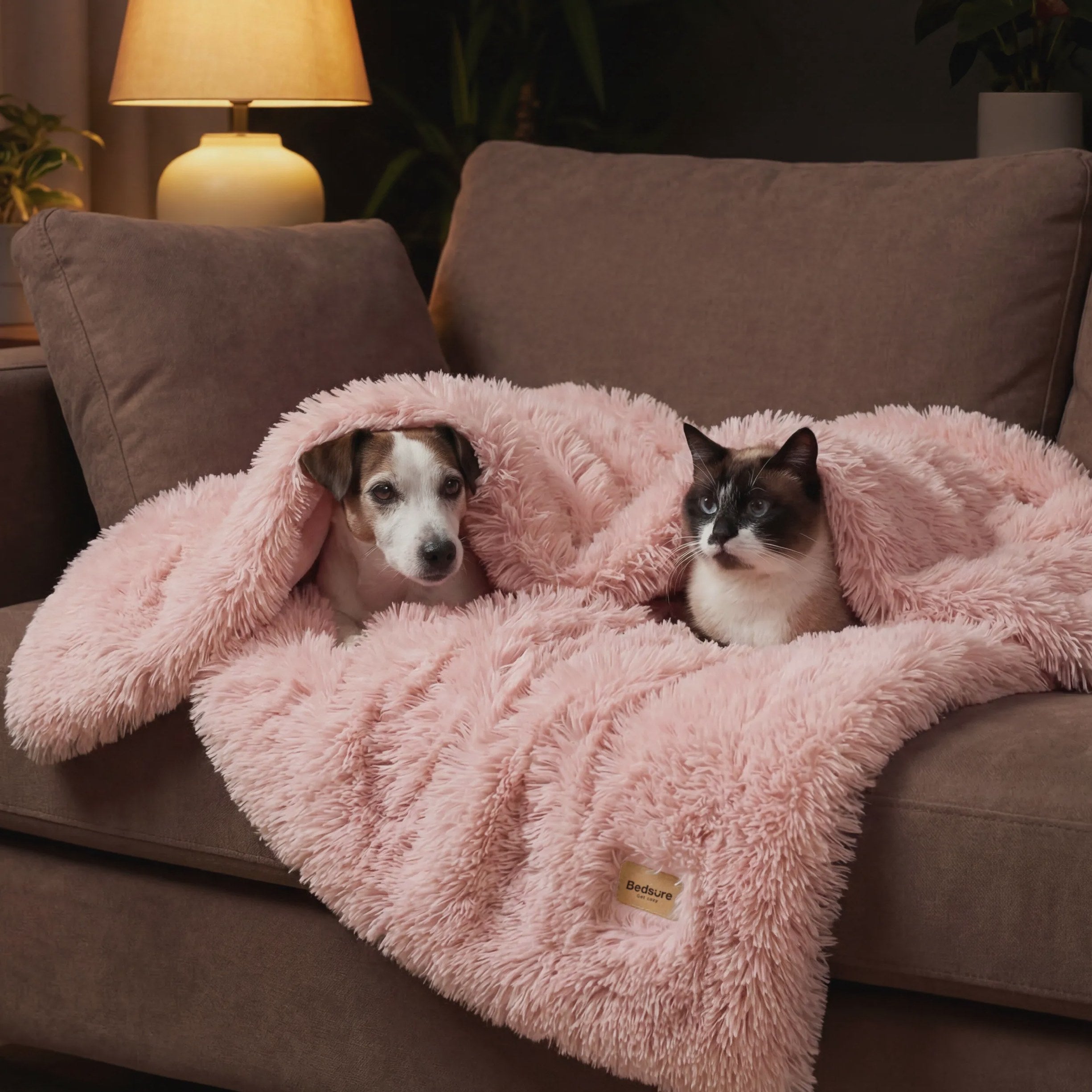 Luxurious Faux Fur Throw Blanket