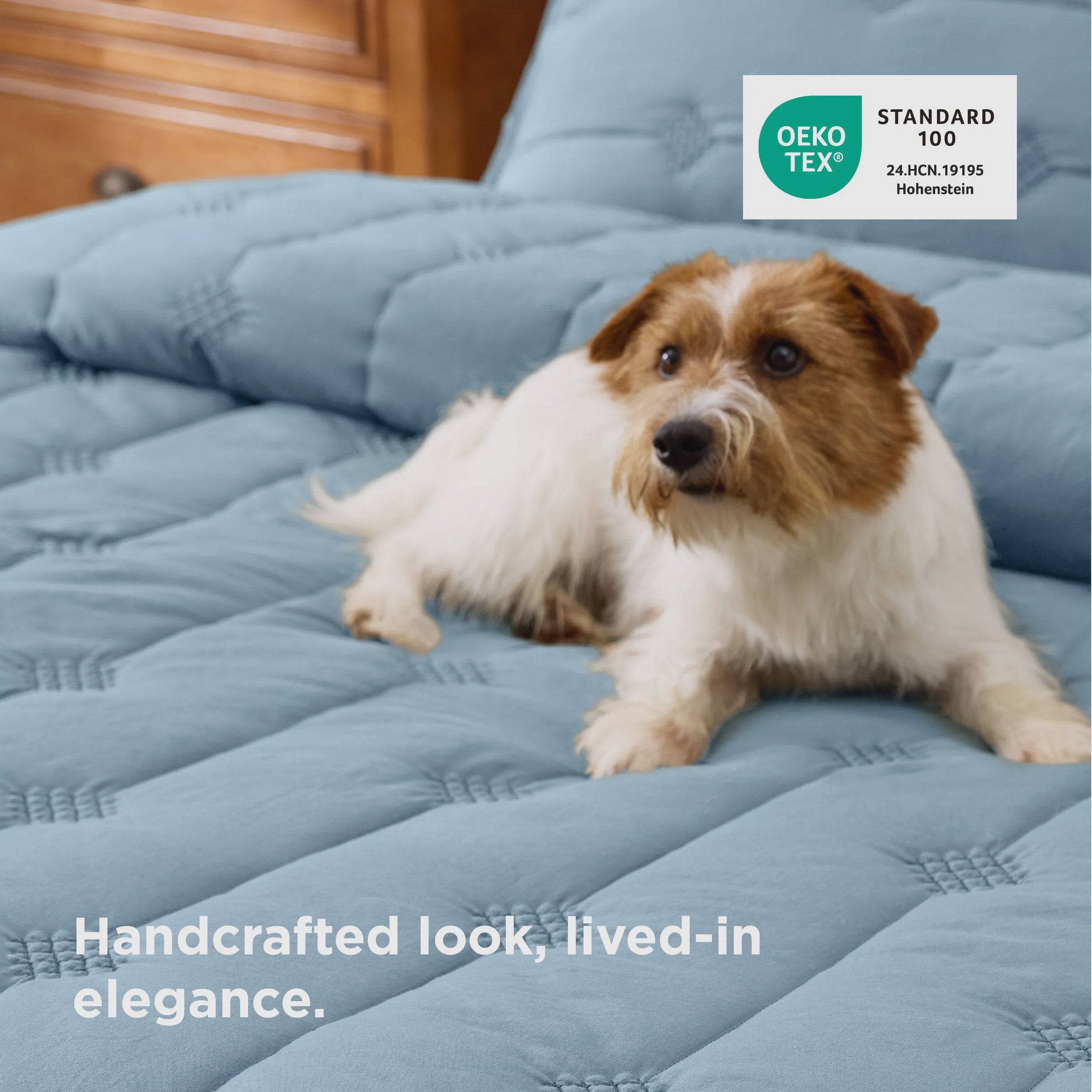 Prewashed Diamond Quilt Set