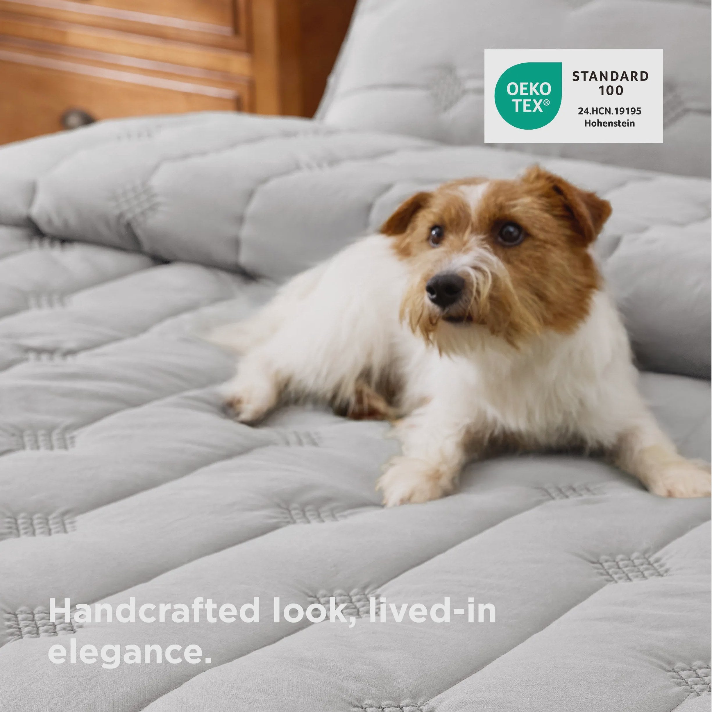 Prewashed Diamond Quilt Set