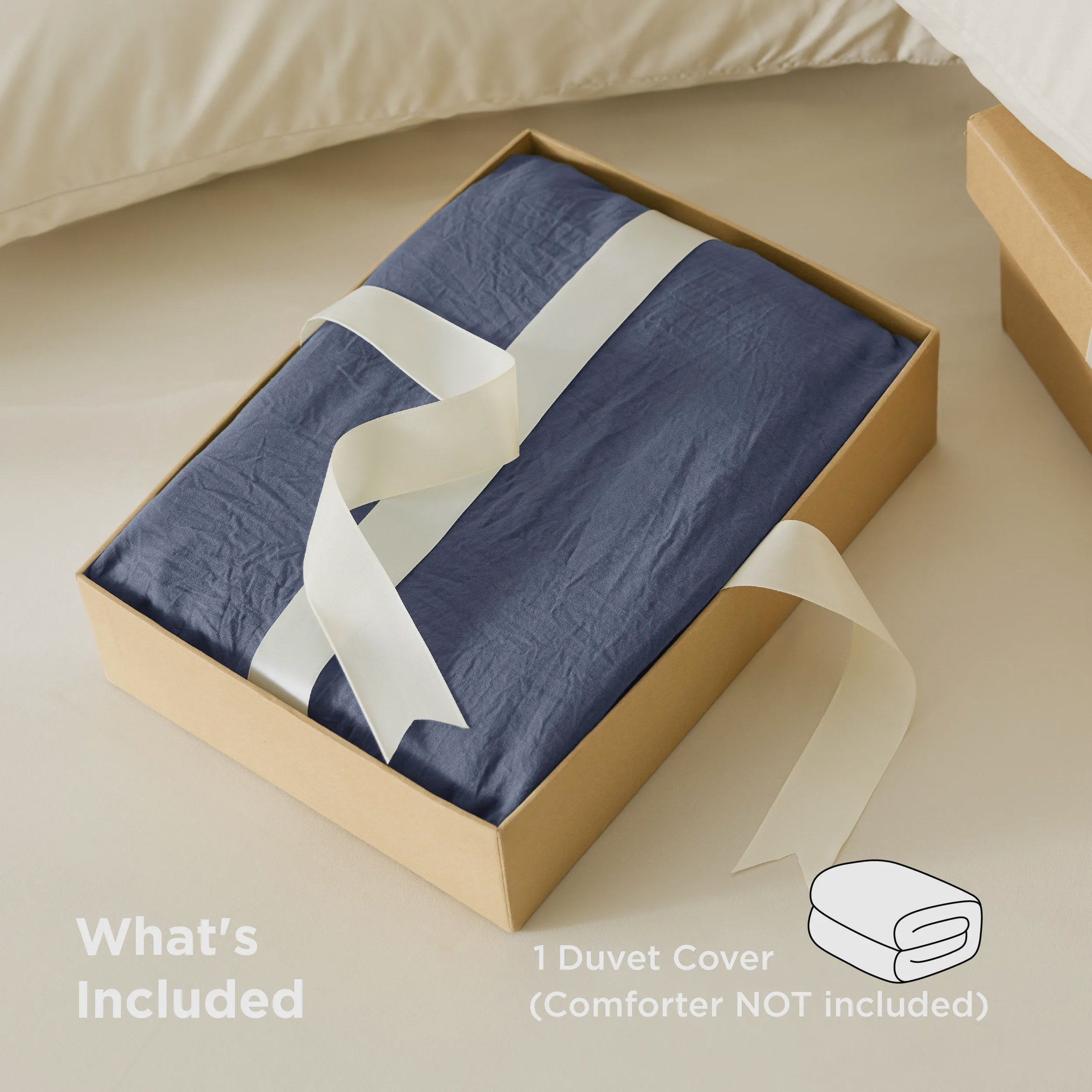 Prewashed Microfiber Duvet Cover with Cotton-Like Feel