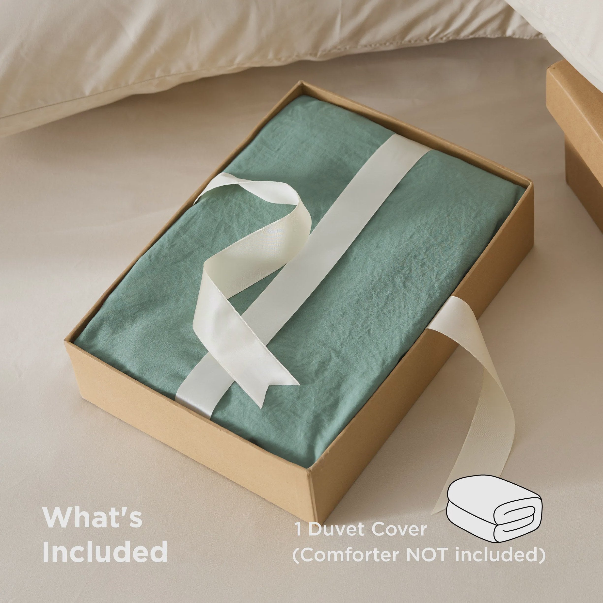 Prewashed Microfiber Duvet Cover with Cotton-Like Feel