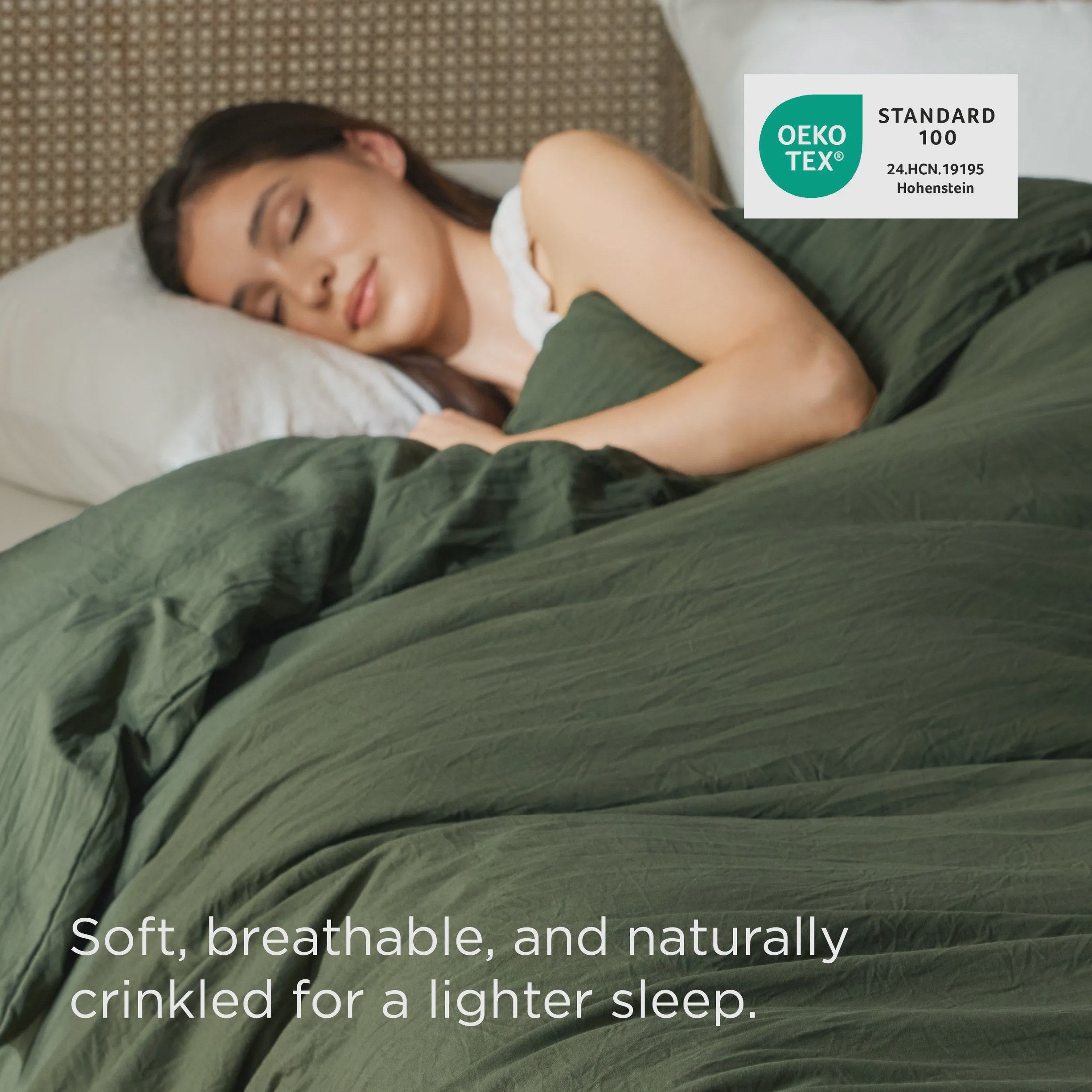 Prewashed Microfiber Duvet Cover with Cotton-Like Feel