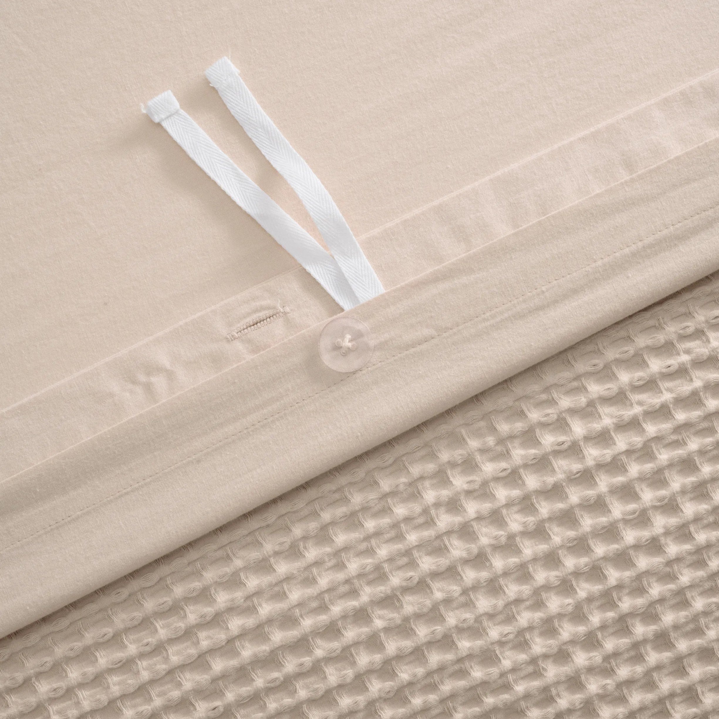 PureWoven™ Cotton Waffle Weave Duvet Cover