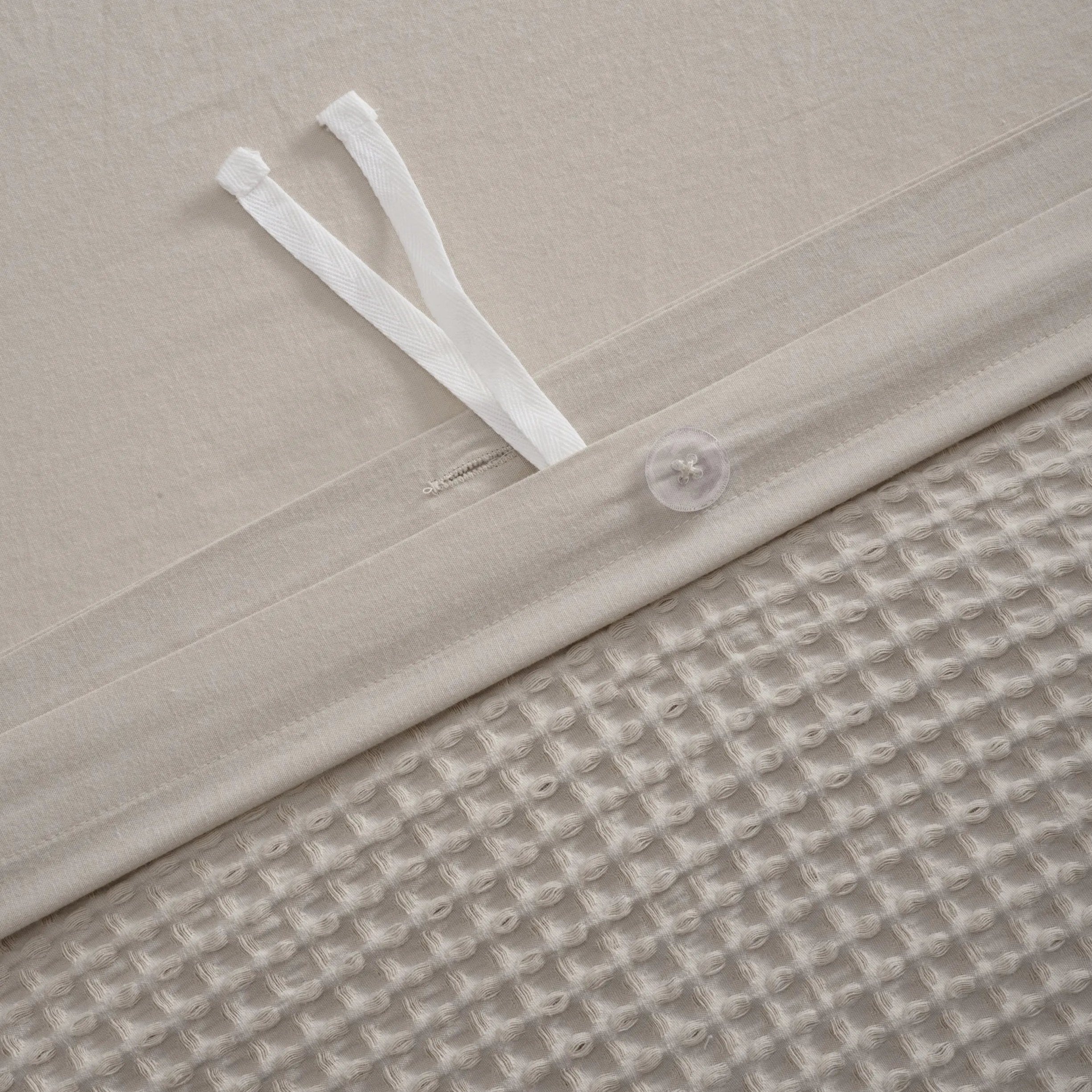PureWoven™ Cotton Waffle Weave Duvet Cover