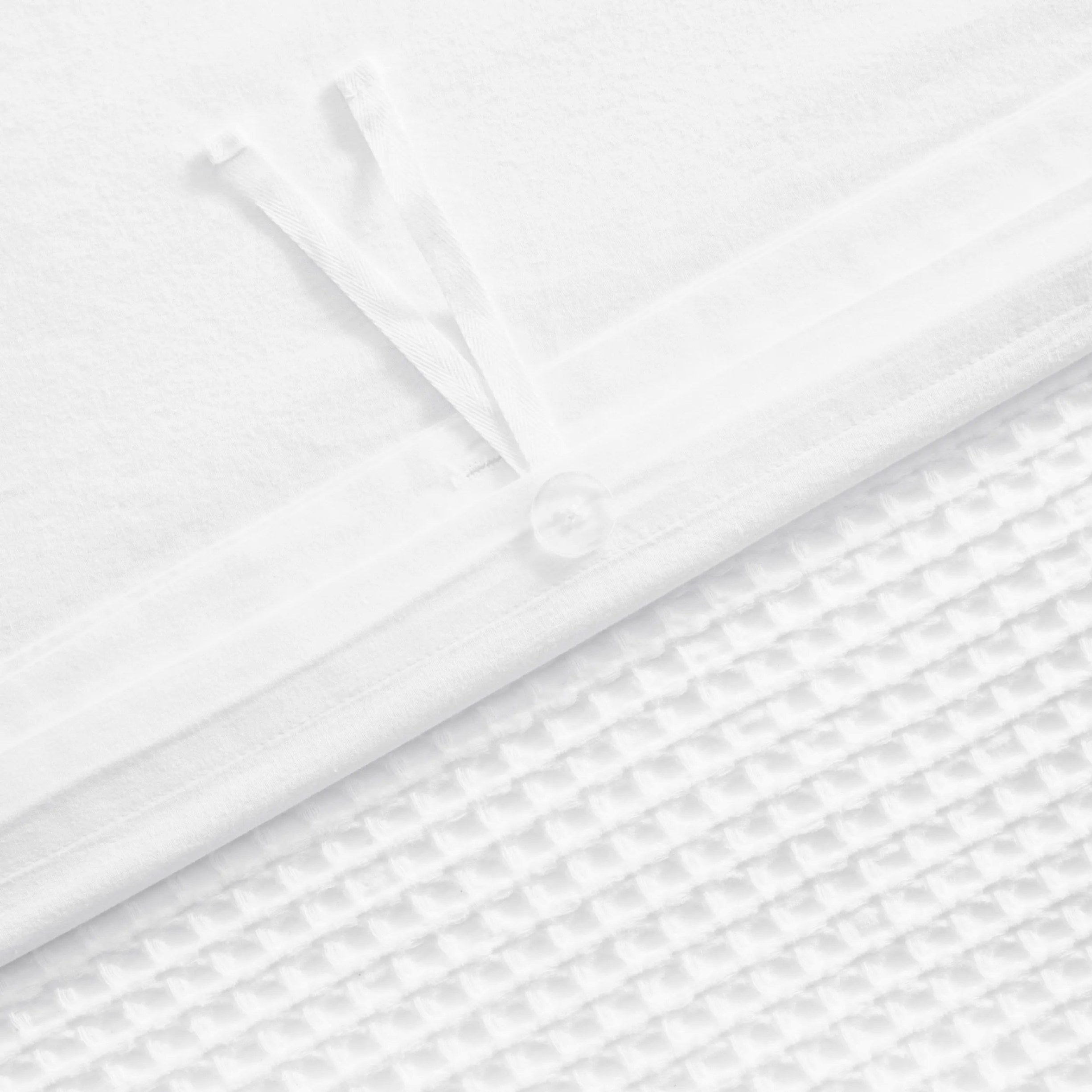 PureWoven™ Cotton Waffle Weave Duvet Cover