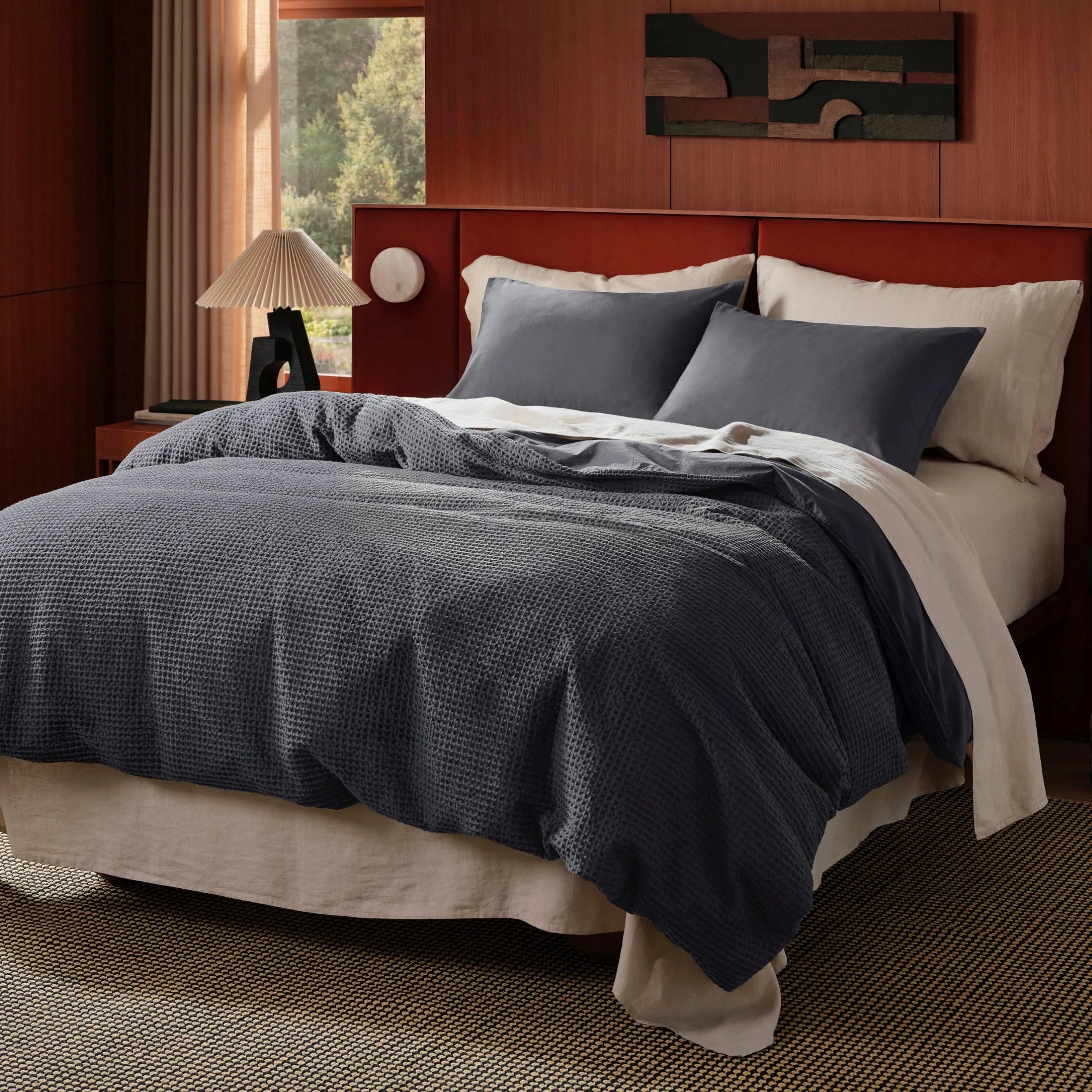 PureWoven™ Cotton Waffle Weave Duvet Cover