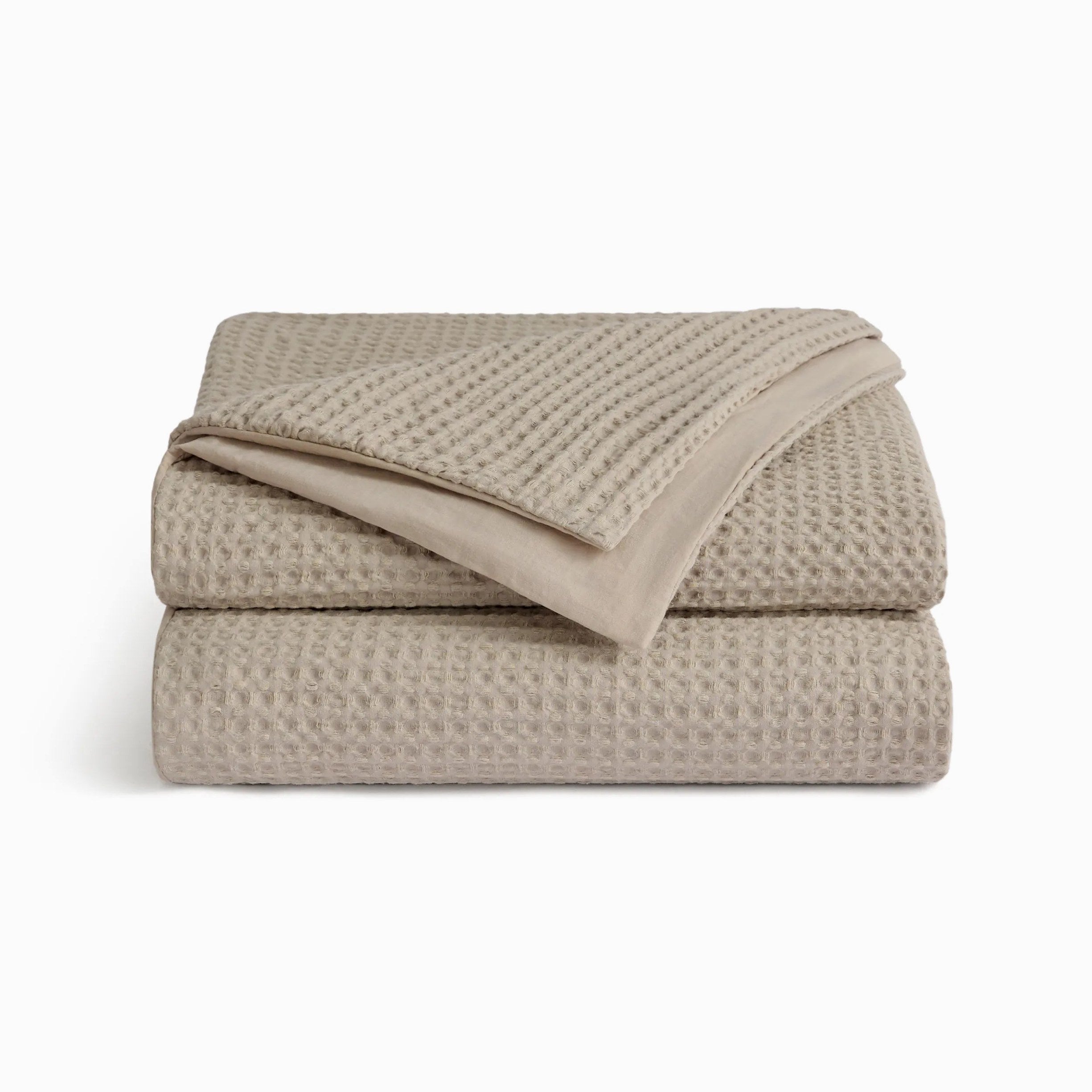 PureWoven™ Cotton Waffle Weave Duvet Cover