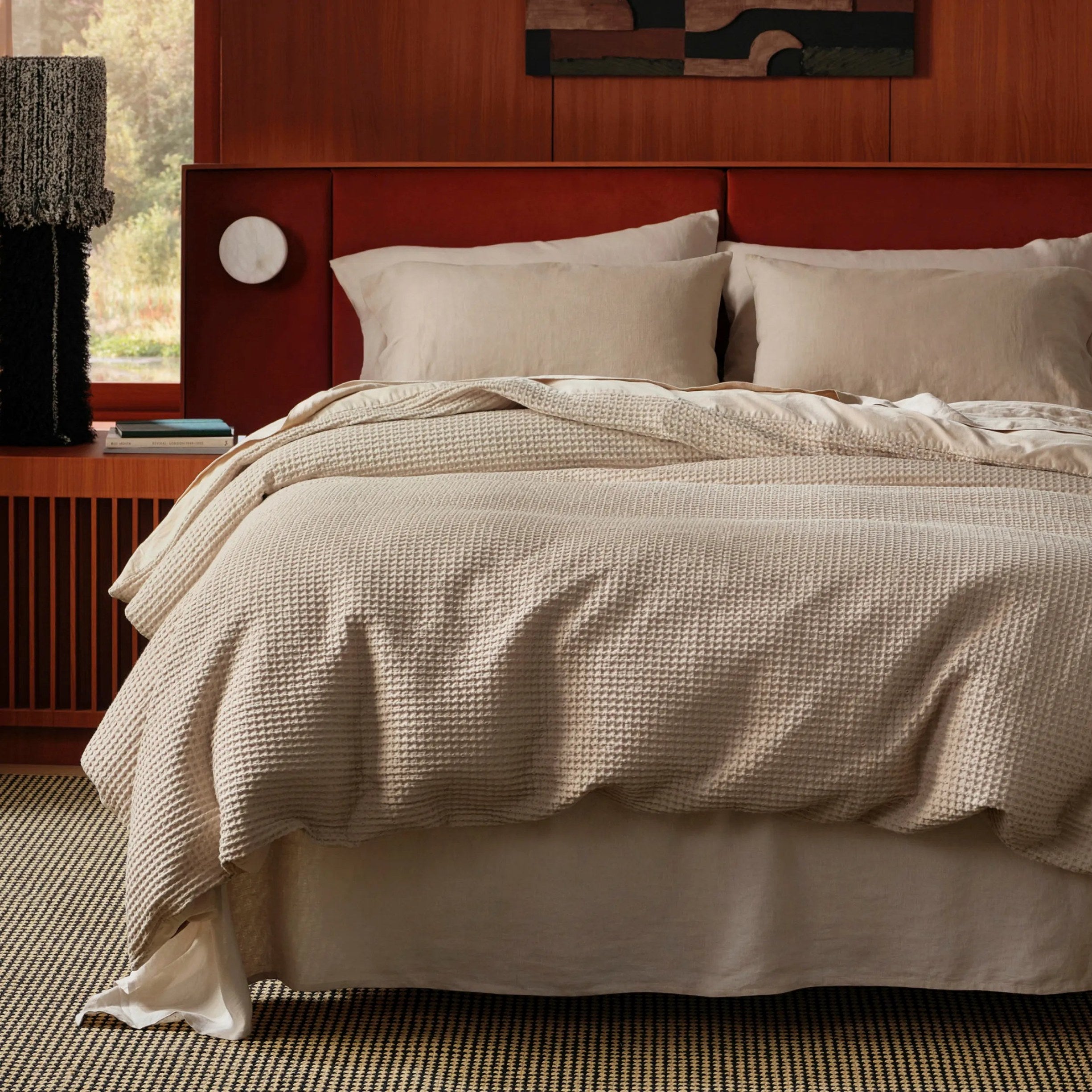 PureWoven™ Cotton Waffle Weave Duvet Cover