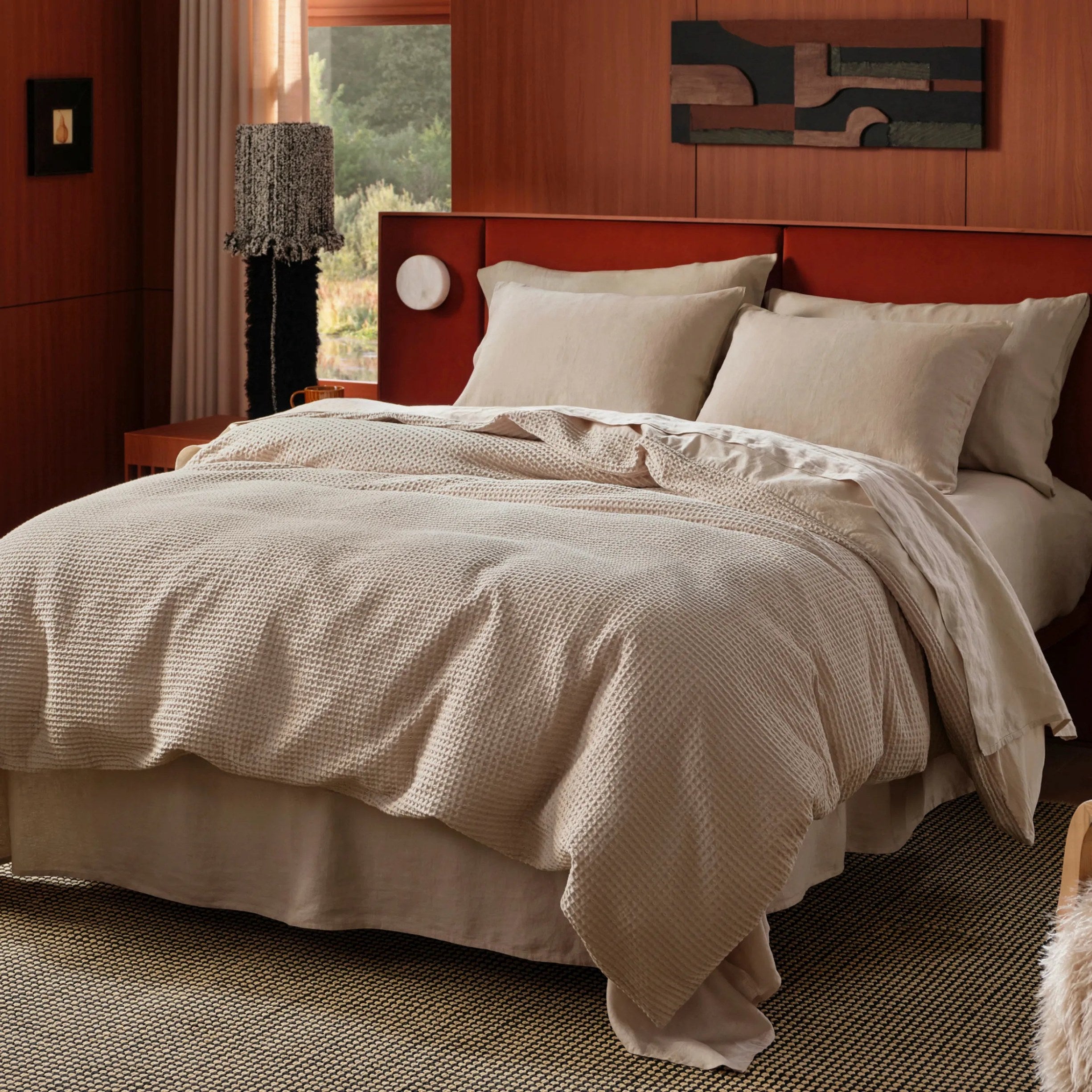 PureWoven™ Cotton Waffle Weave Duvet Cover