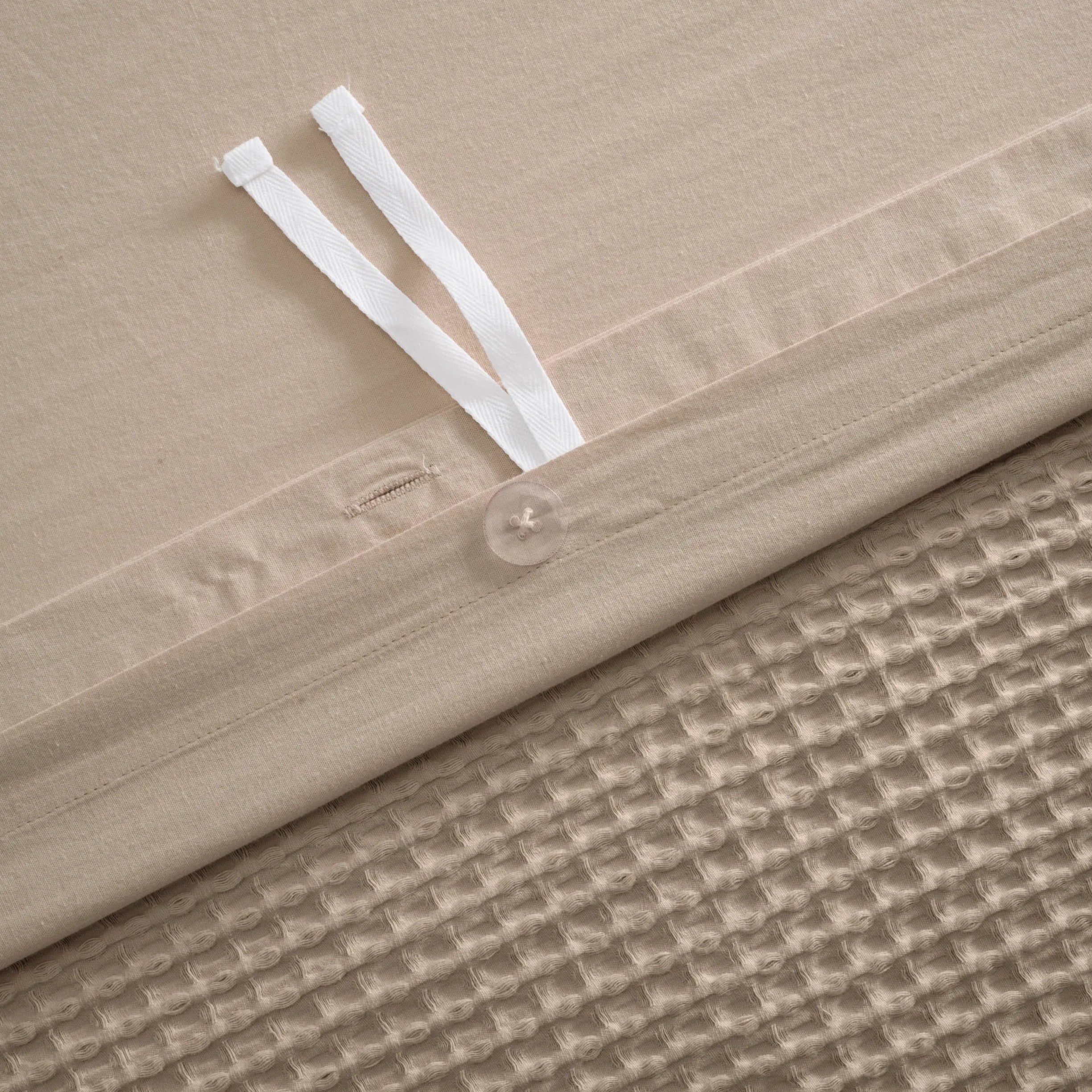 PureWoven™ Cotton Waffle Weave Duvet Cover