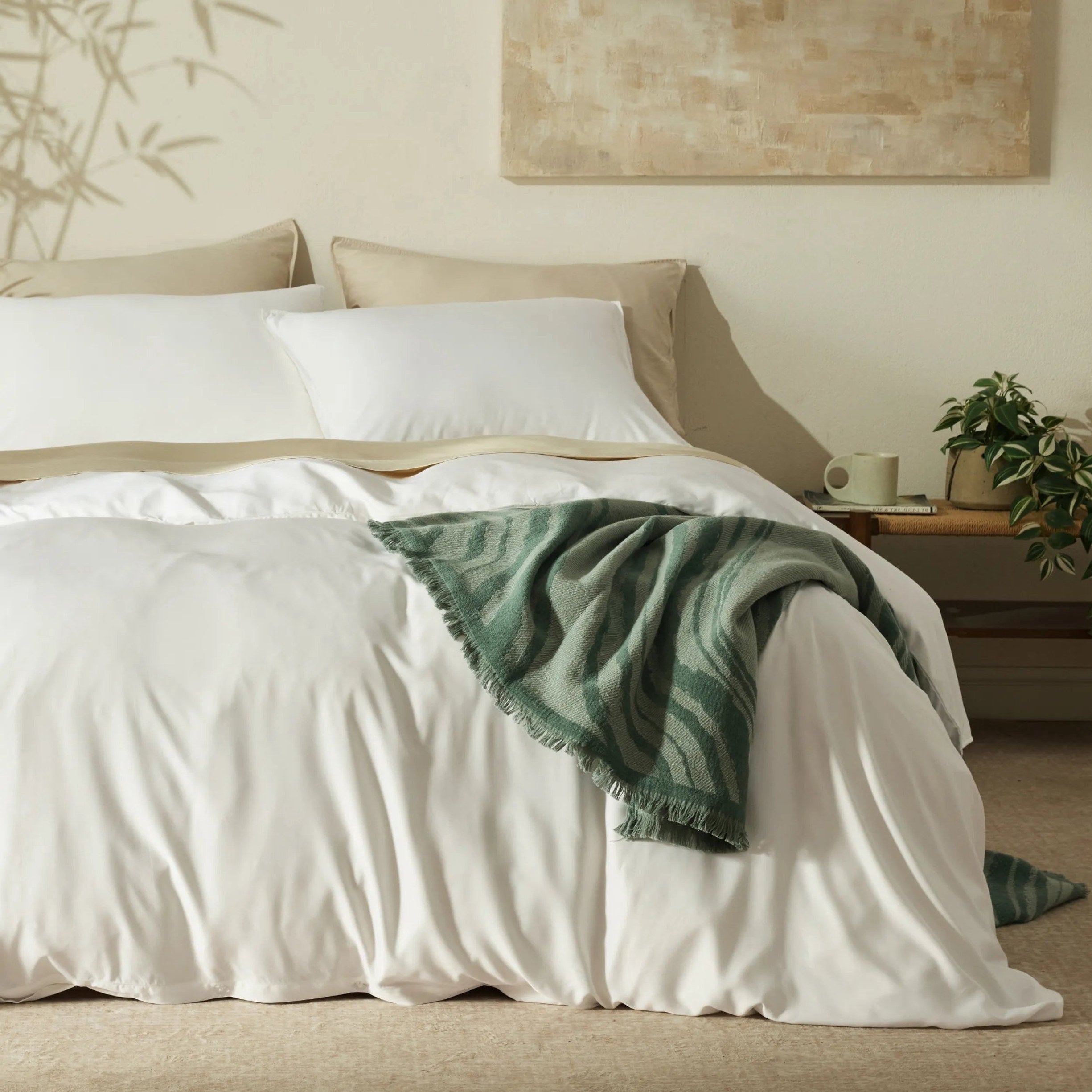 PureWoven™ Organic Bamboo Viscose Duvet Cover Set
