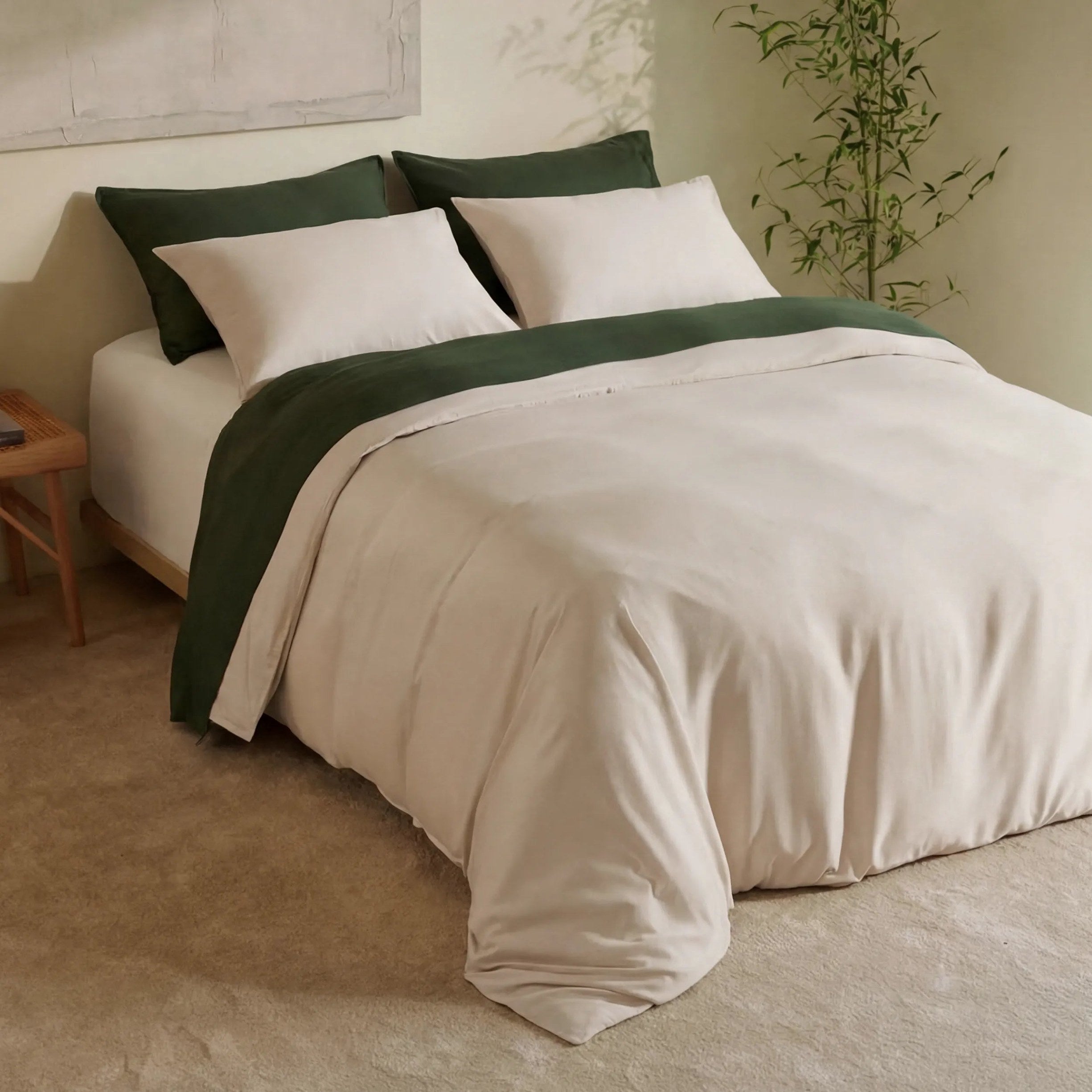 PureWoven™ Organic Bamboo Viscose Duvet Cover Set