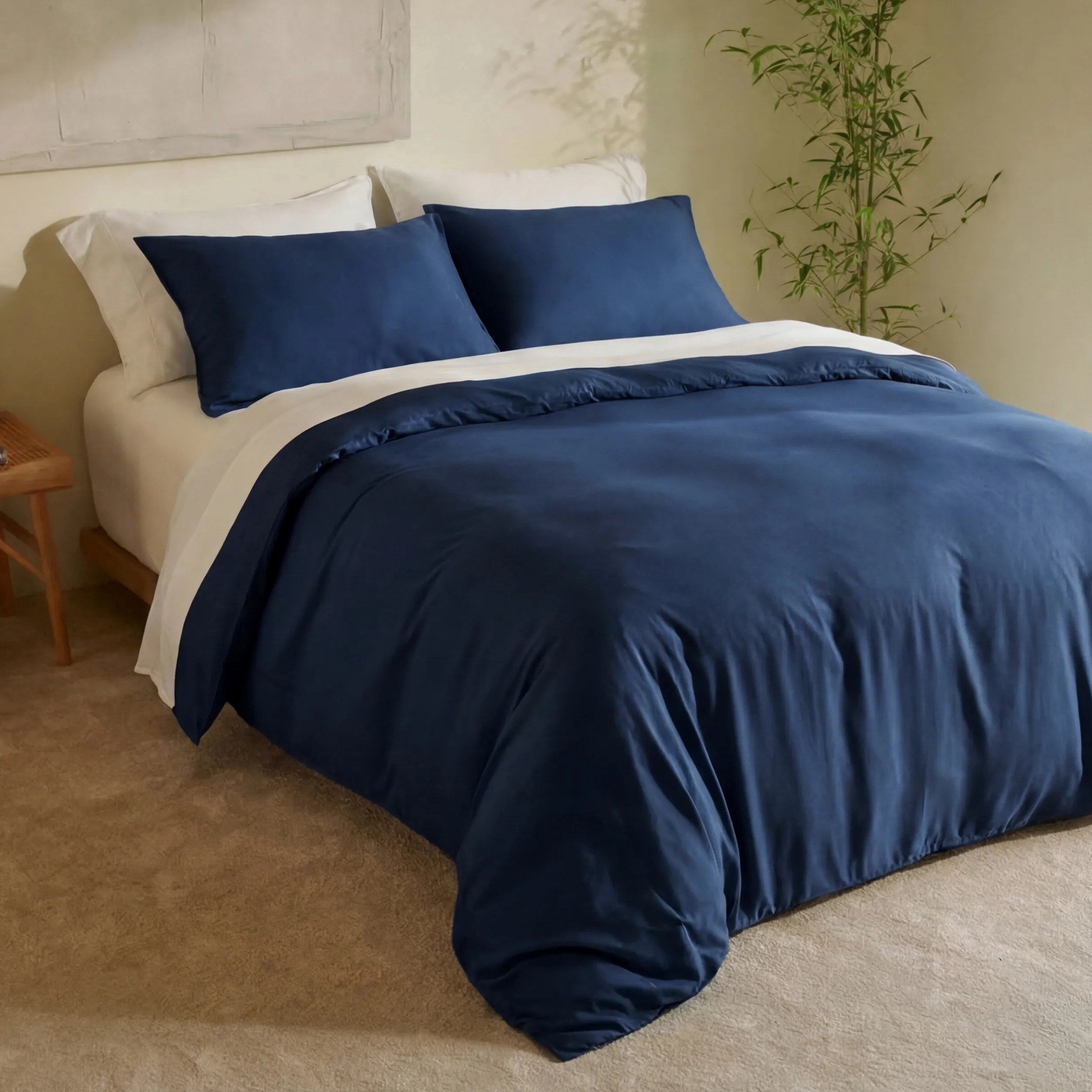 PureWoven™ Organic Bamboo Viscose Duvet Cover Set