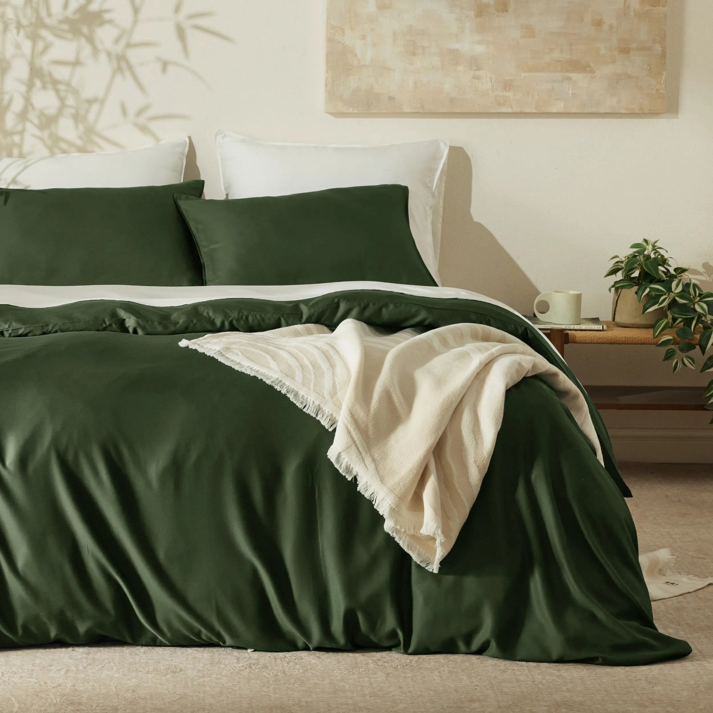 PureWoven™ Organic Bamboo Viscose Duvet Cover Set