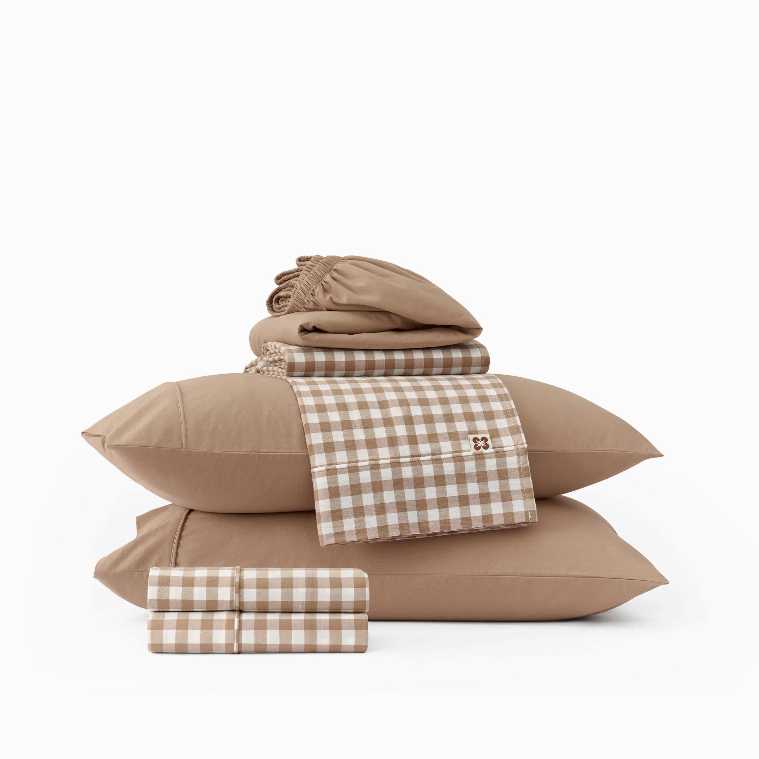 PureWoven™ 6-Piece Washed Cotton Sheet Set
