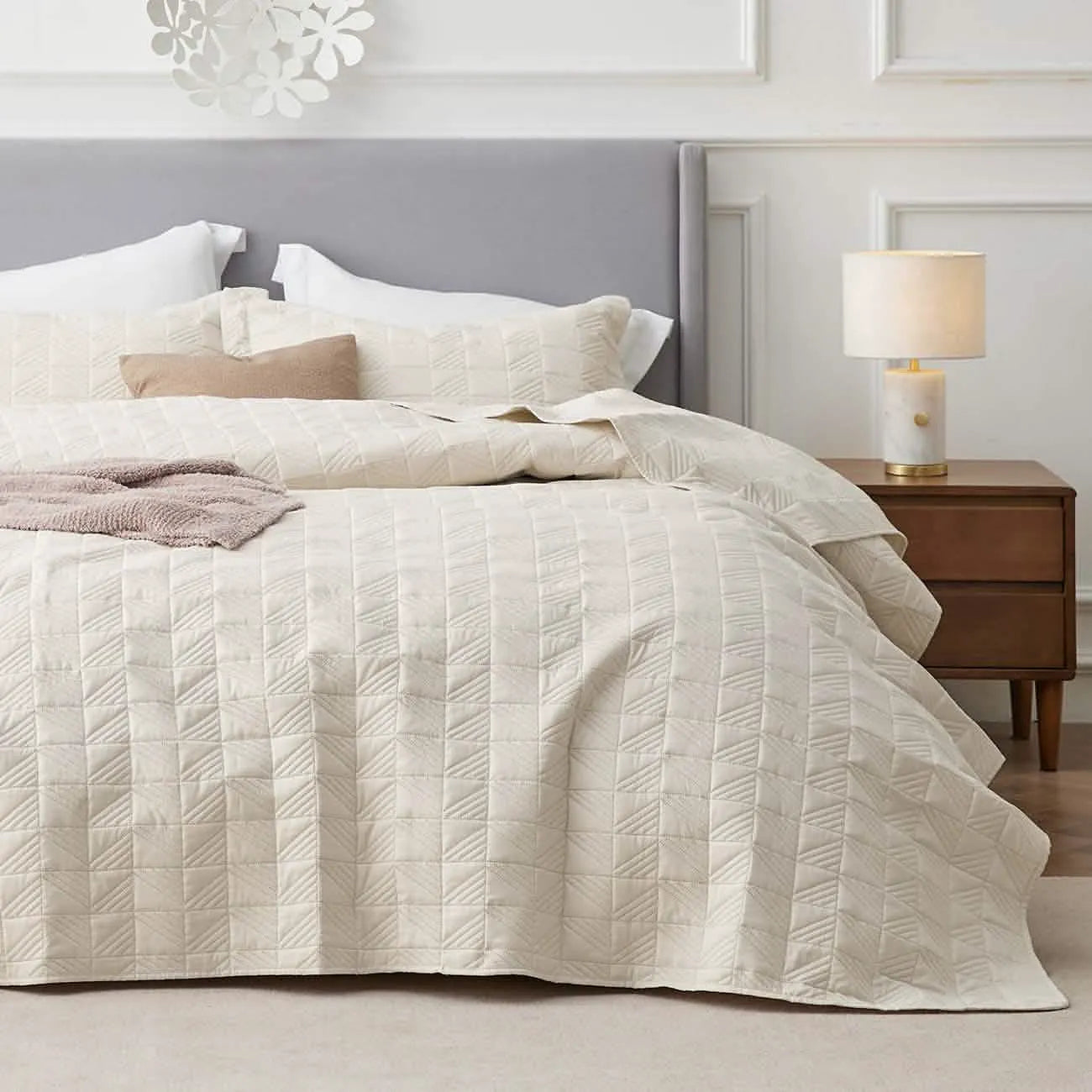 Geometric Soft Ultrasonic Quilt Set
